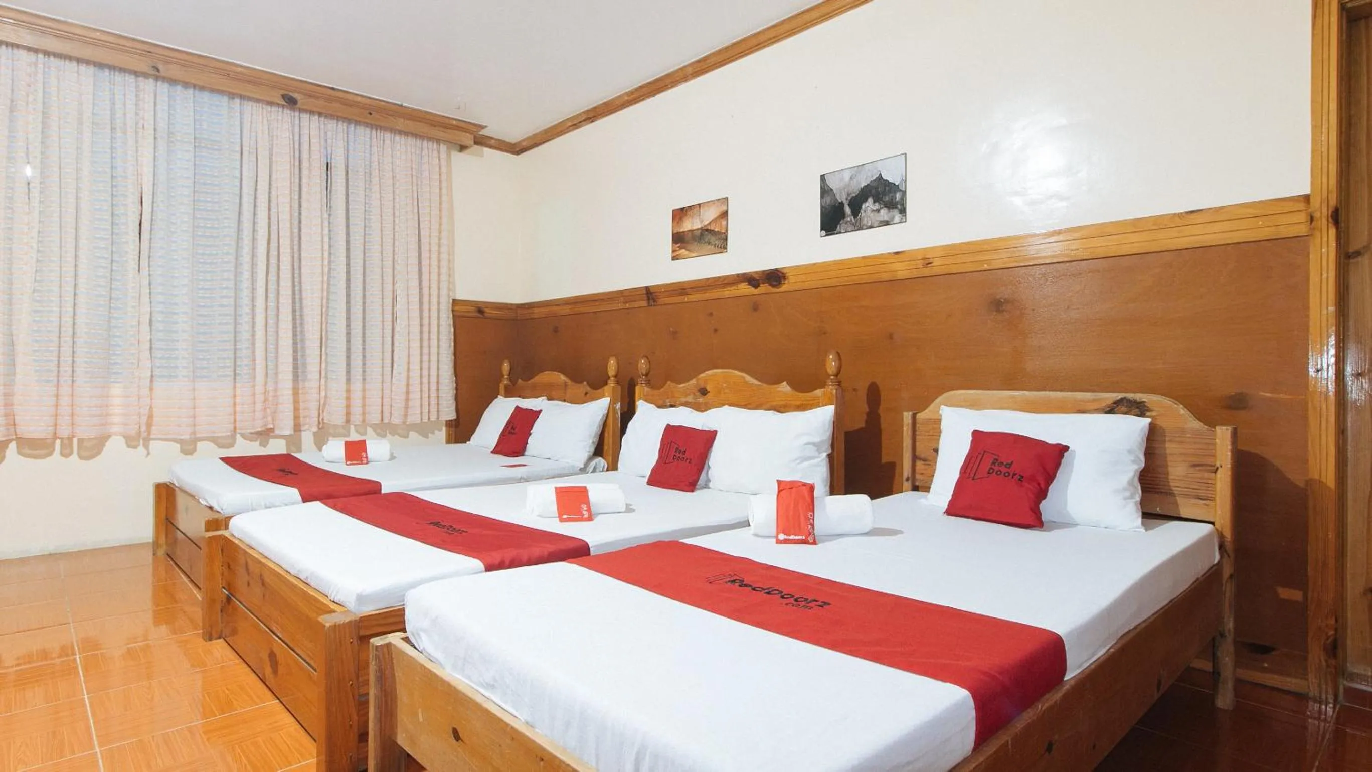 Photo of the whole room, Bed in RedDoorz @ Sagada Sunrise View Homestay