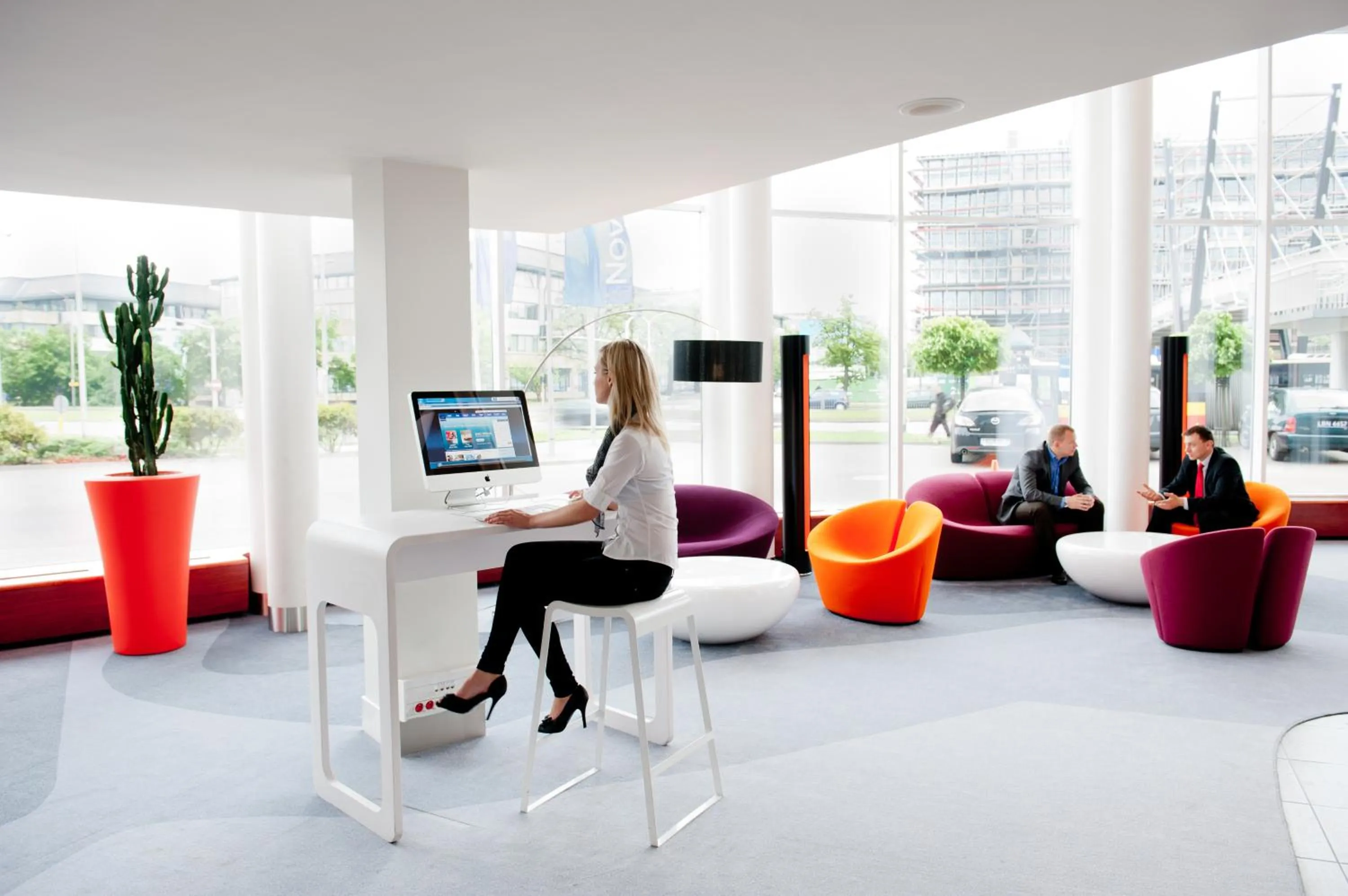 People in Novotel Warszawa Airport