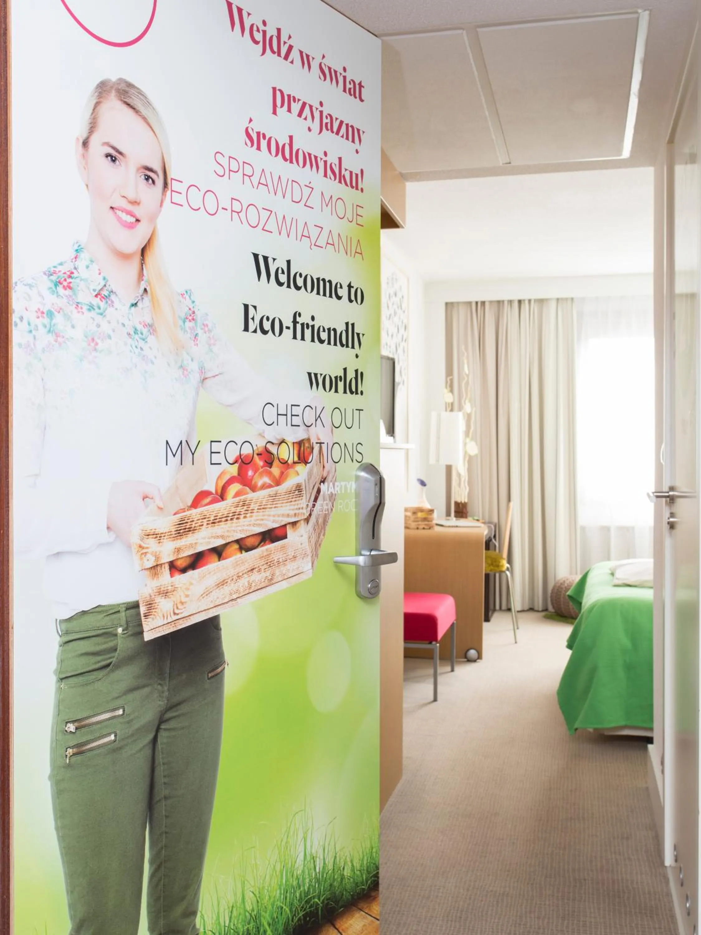 Decorative detail in Novotel Warszawa Airport