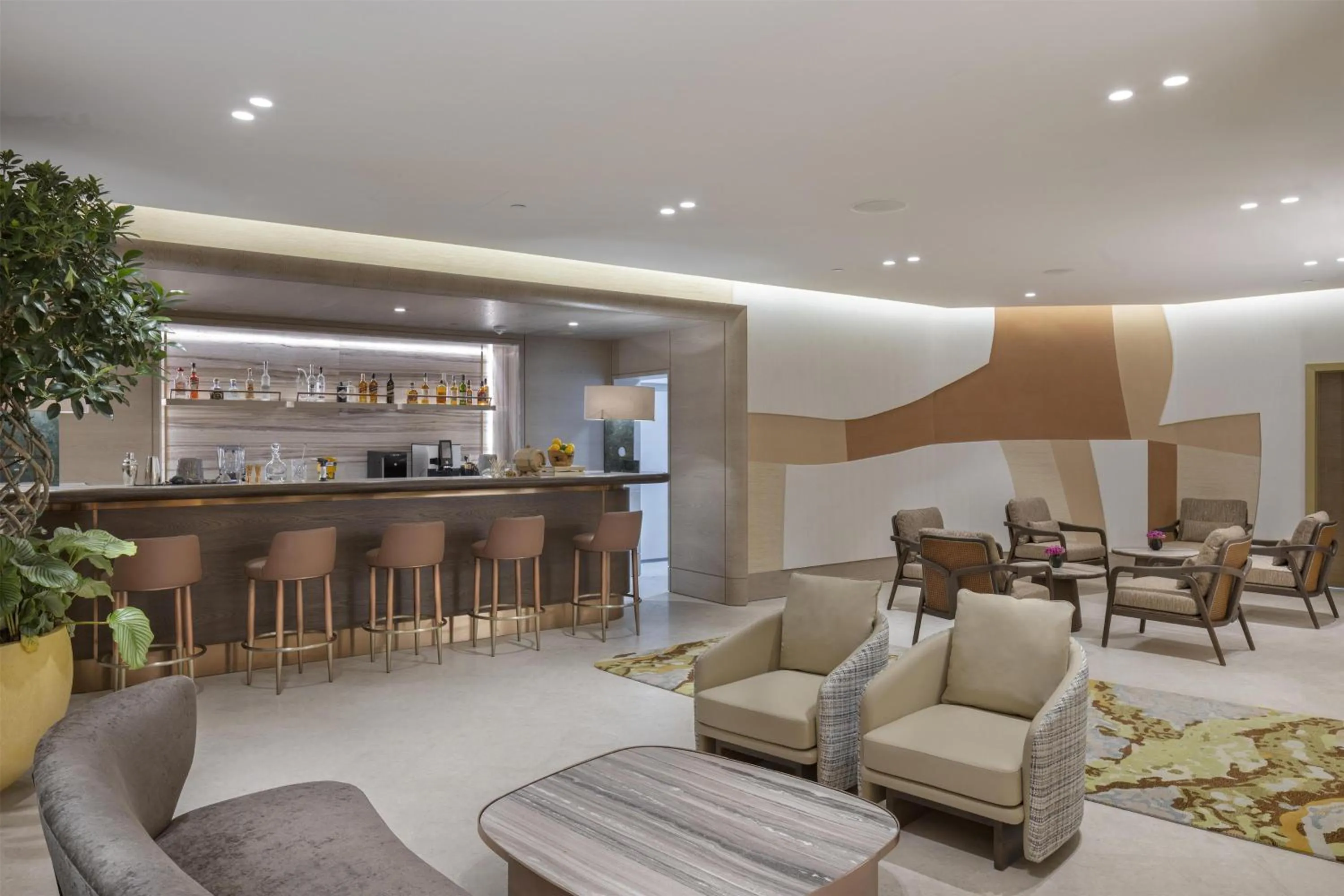 Lounge or bar in Hyatt Regency Izmir IstinyePark