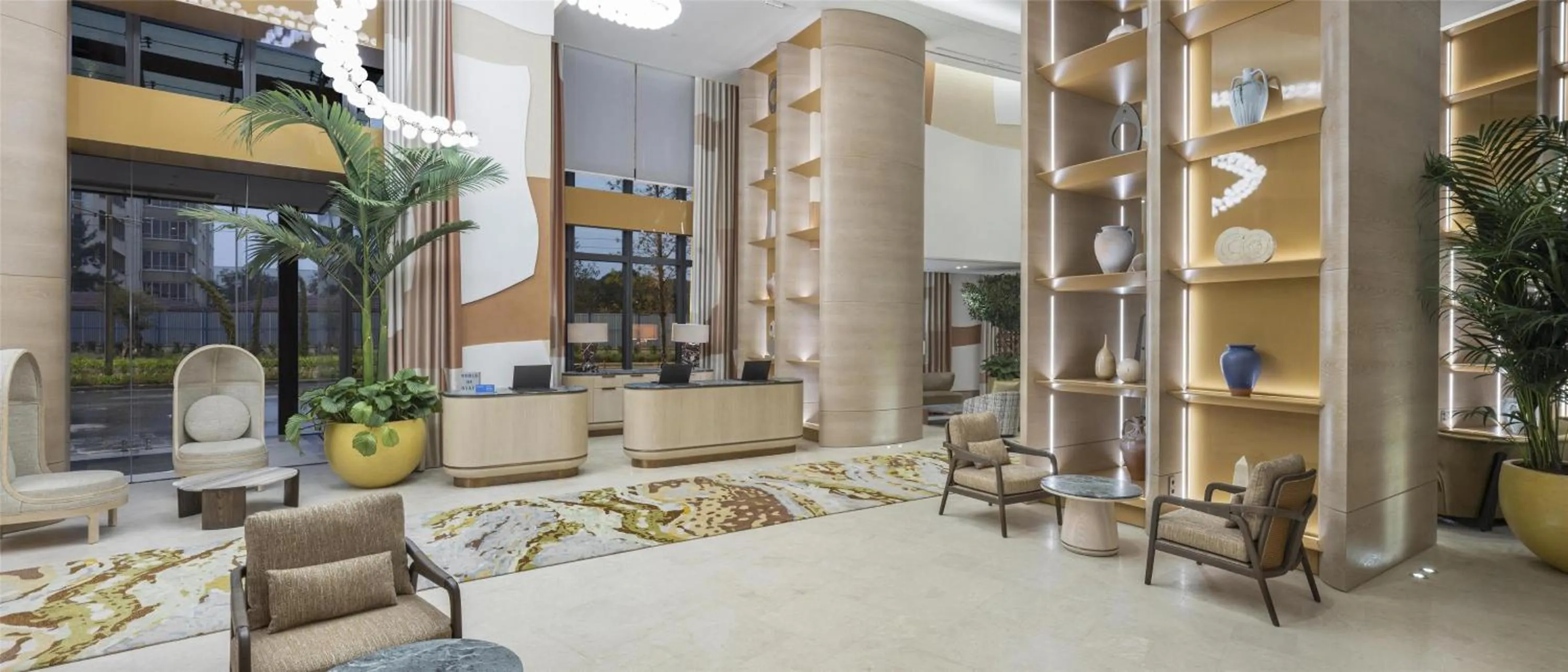 Lobby or reception in Hyatt Regency Izmir IstinyePark