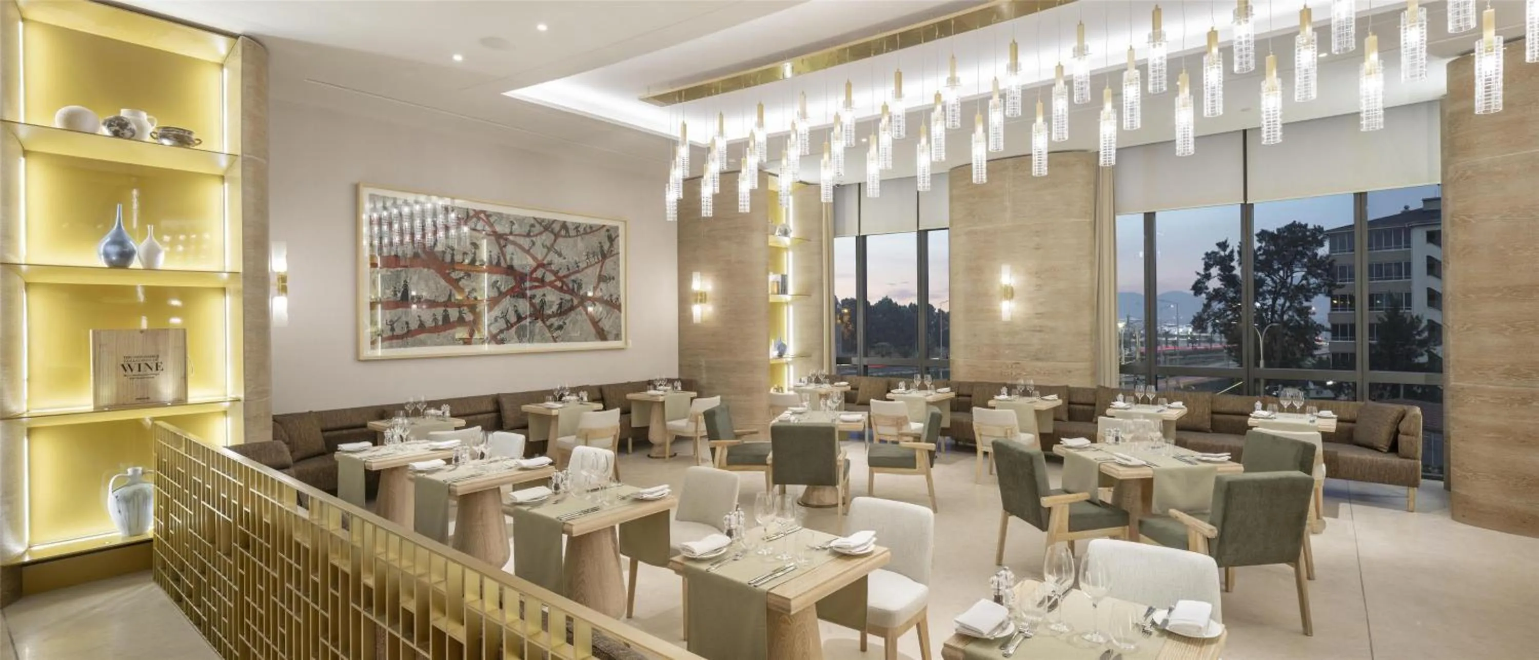 Restaurant/places to eat in Hyatt Regency Izmir IstinyePark