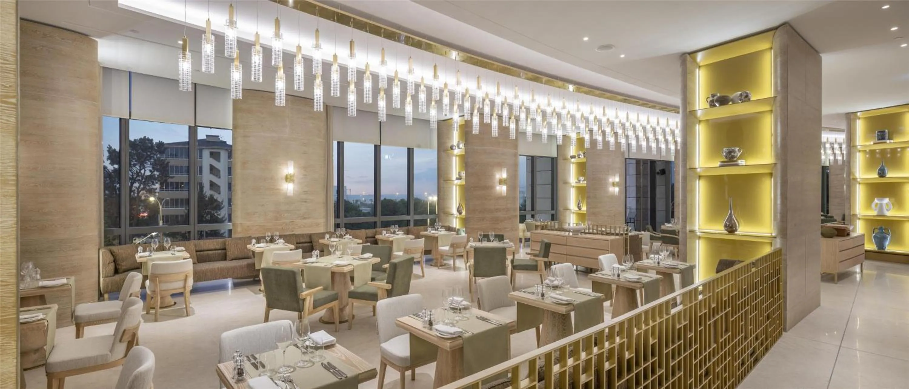 Restaurant/places to eat in Hyatt Regency Izmir IstinyePark