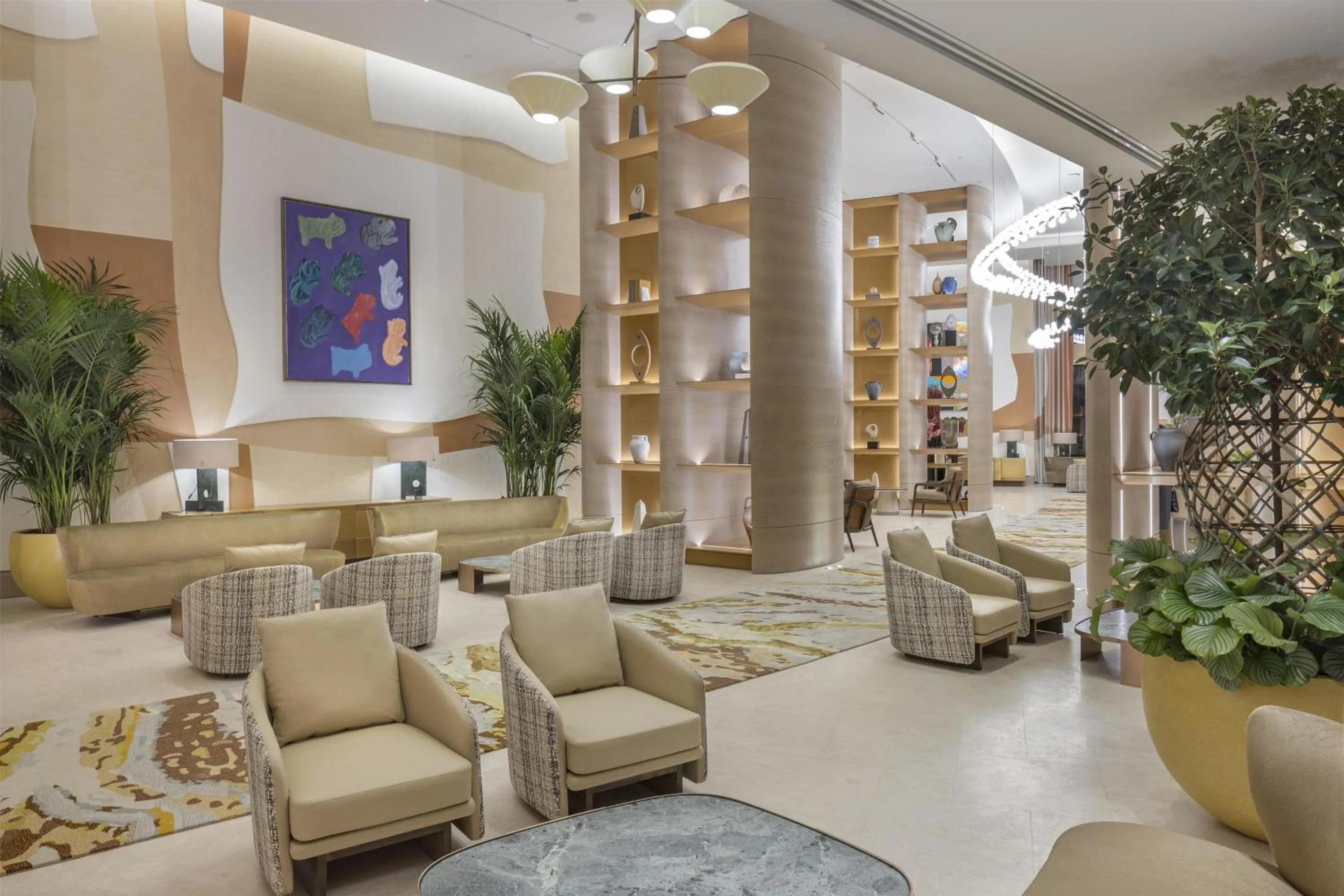 Lobby or reception in Hyatt Regency Izmir IstinyePark