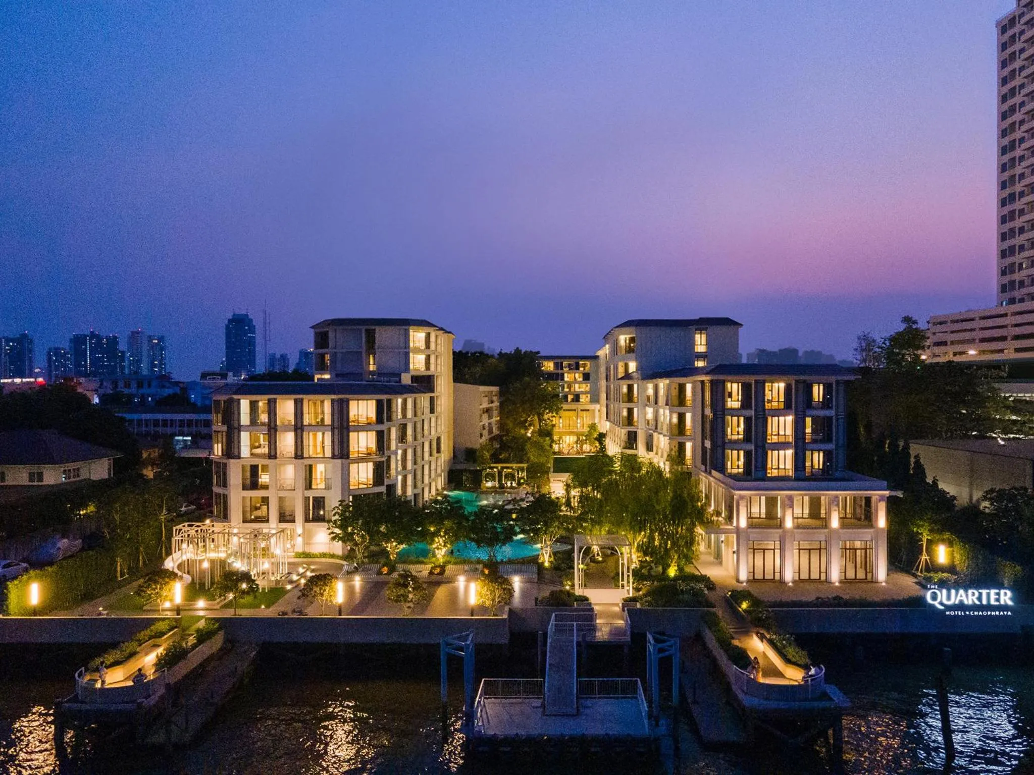 Property building in The Quarter Chaophraya by UHG