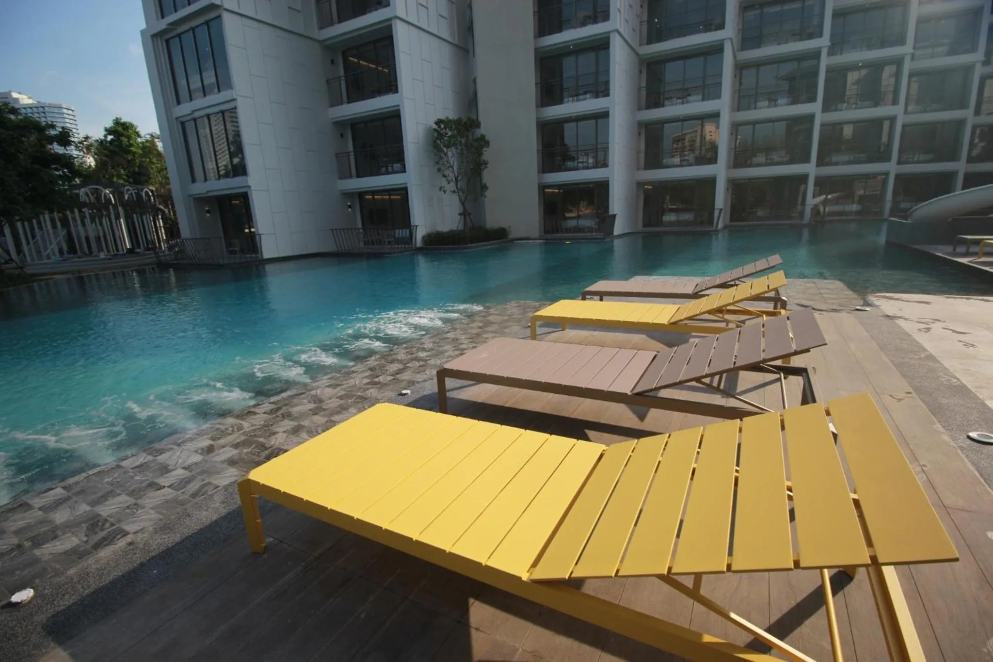 sunbed in The Quarter Chaophraya by UHG