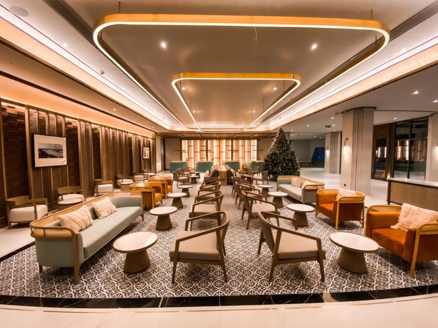 Lobby or reception in The Quarter Chaophraya by UHG