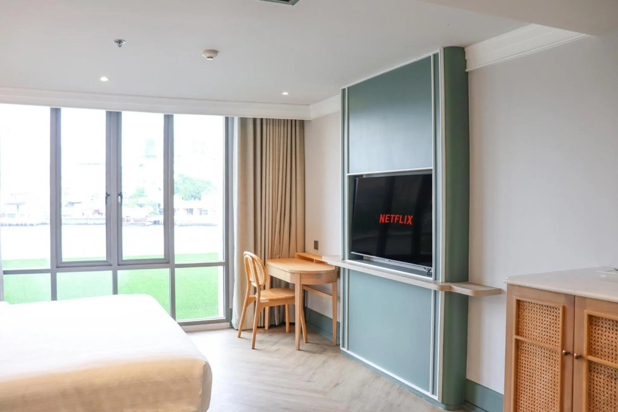 View (from property/room), Bed in The Quarter Chaophraya by UHG