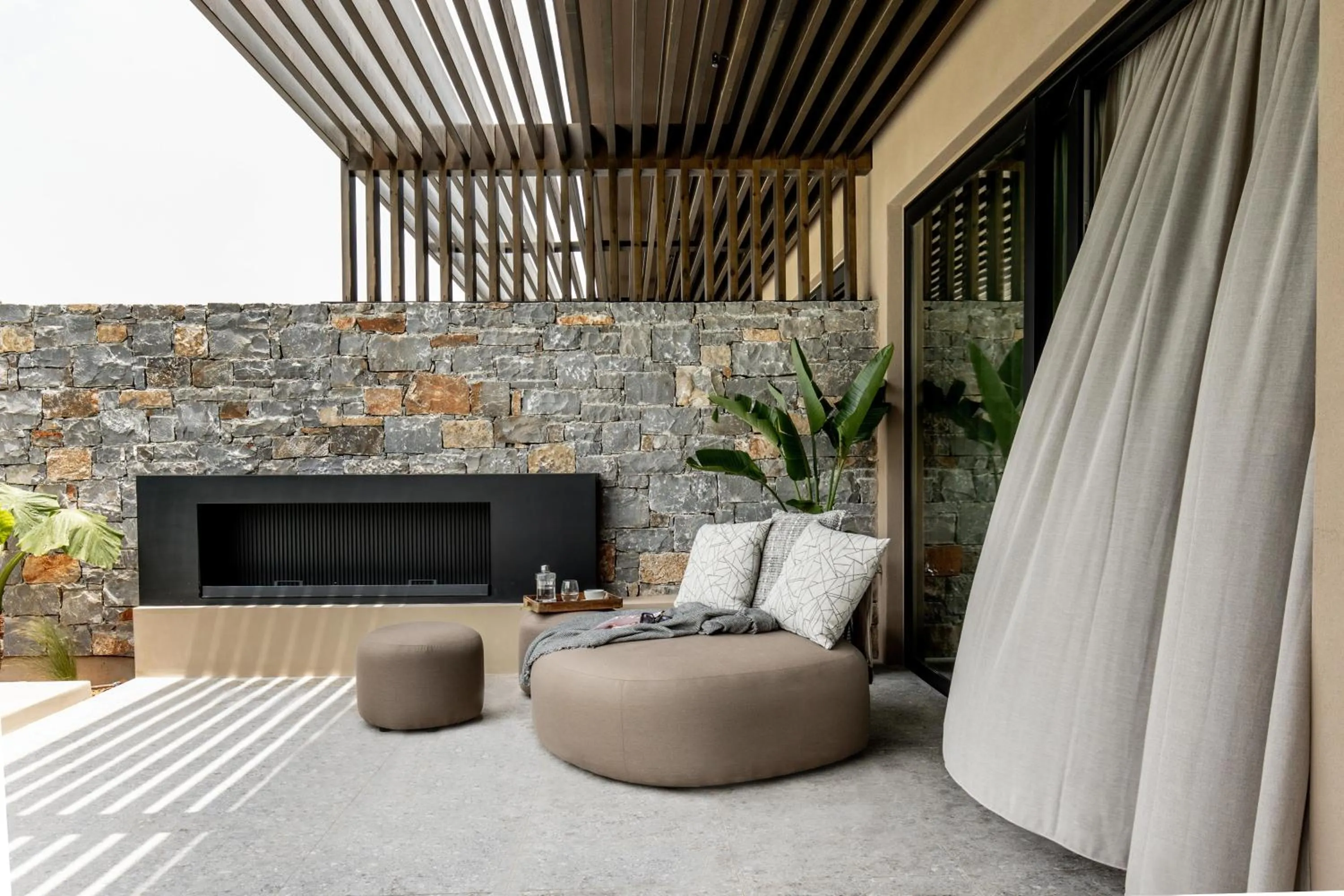 Balcony/Terrace in Pnoe Breathing Life - Adults Only