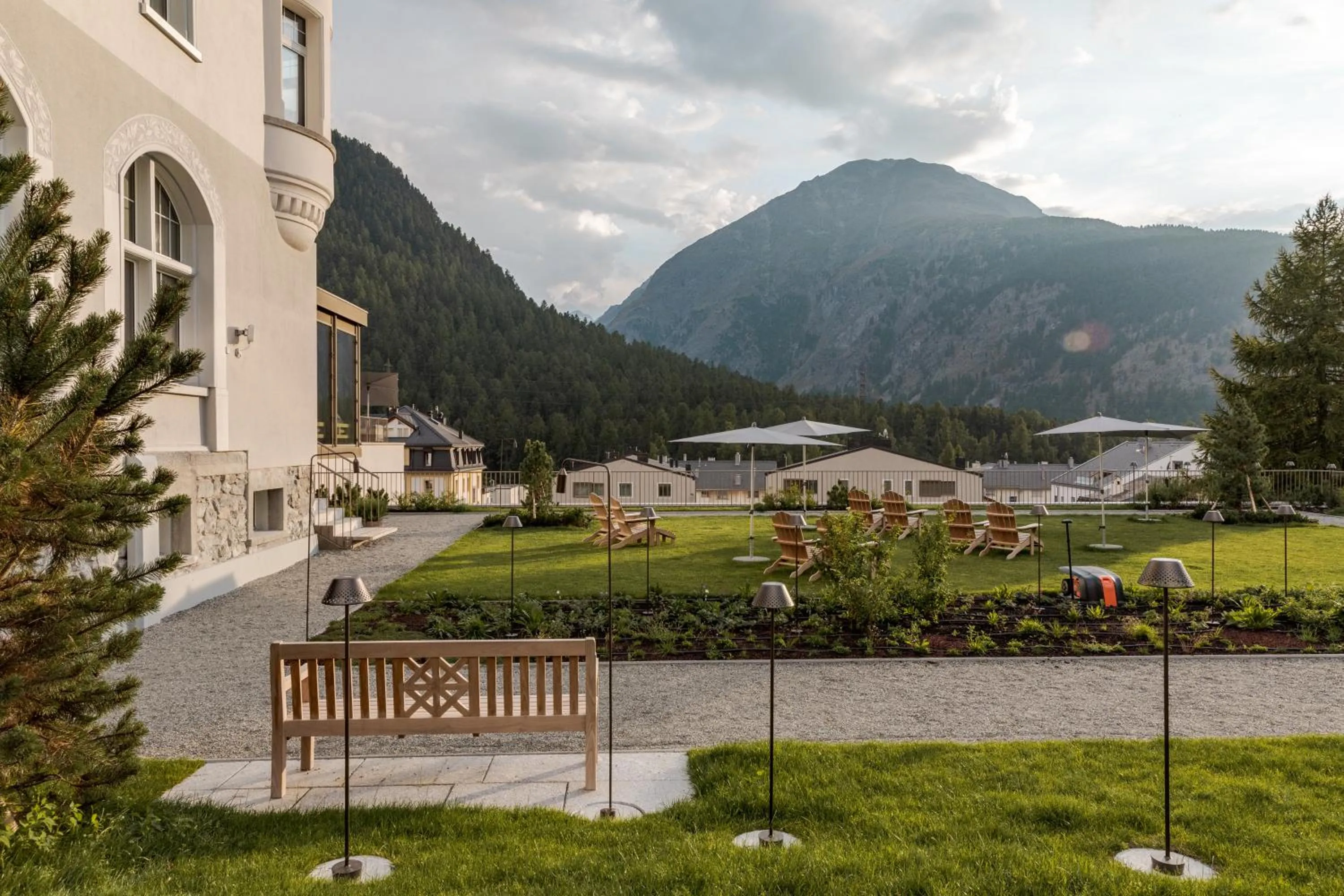 Garden in Sunstar Pontresina
