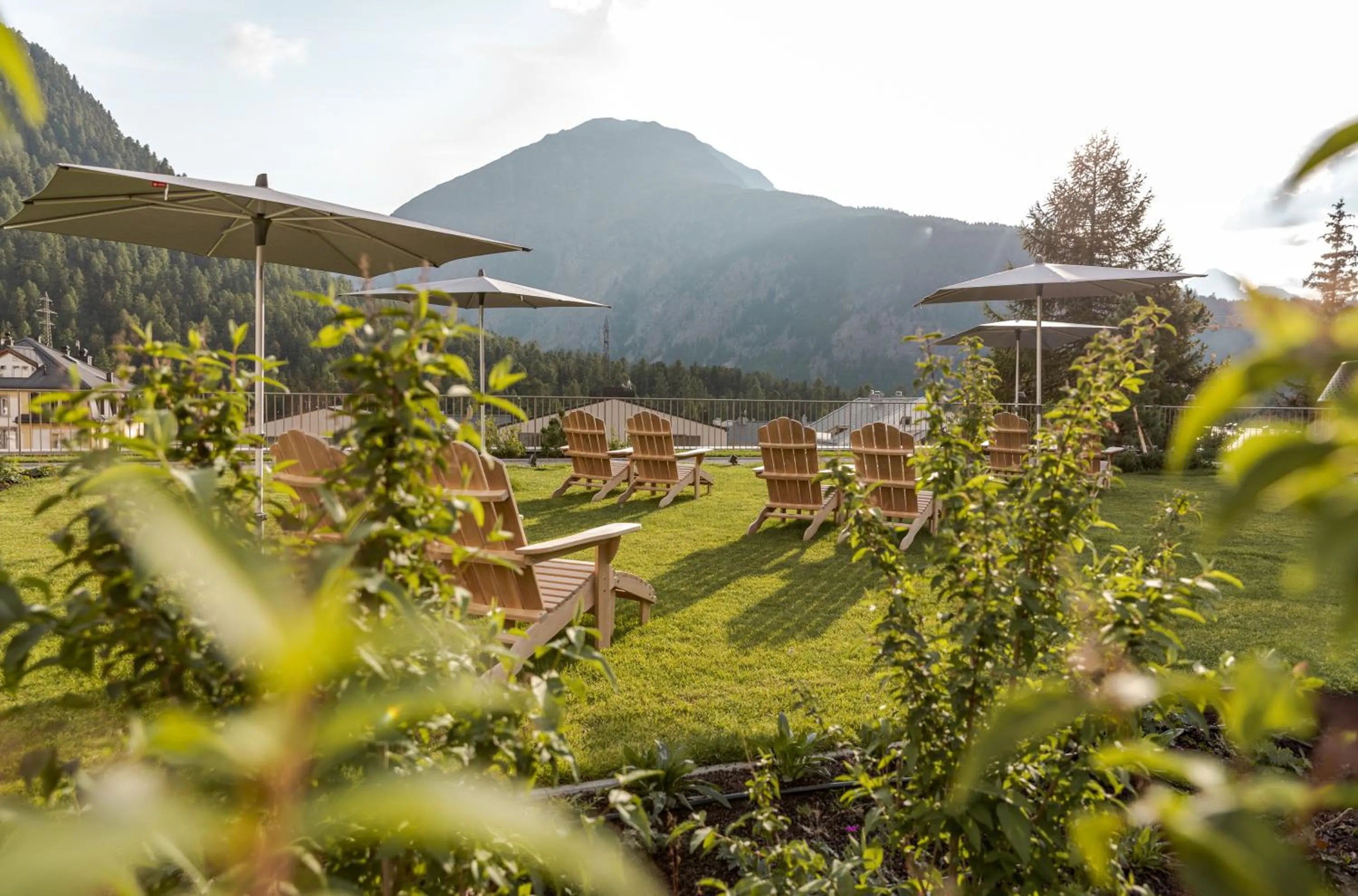 Garden in Sunstar Pontresina