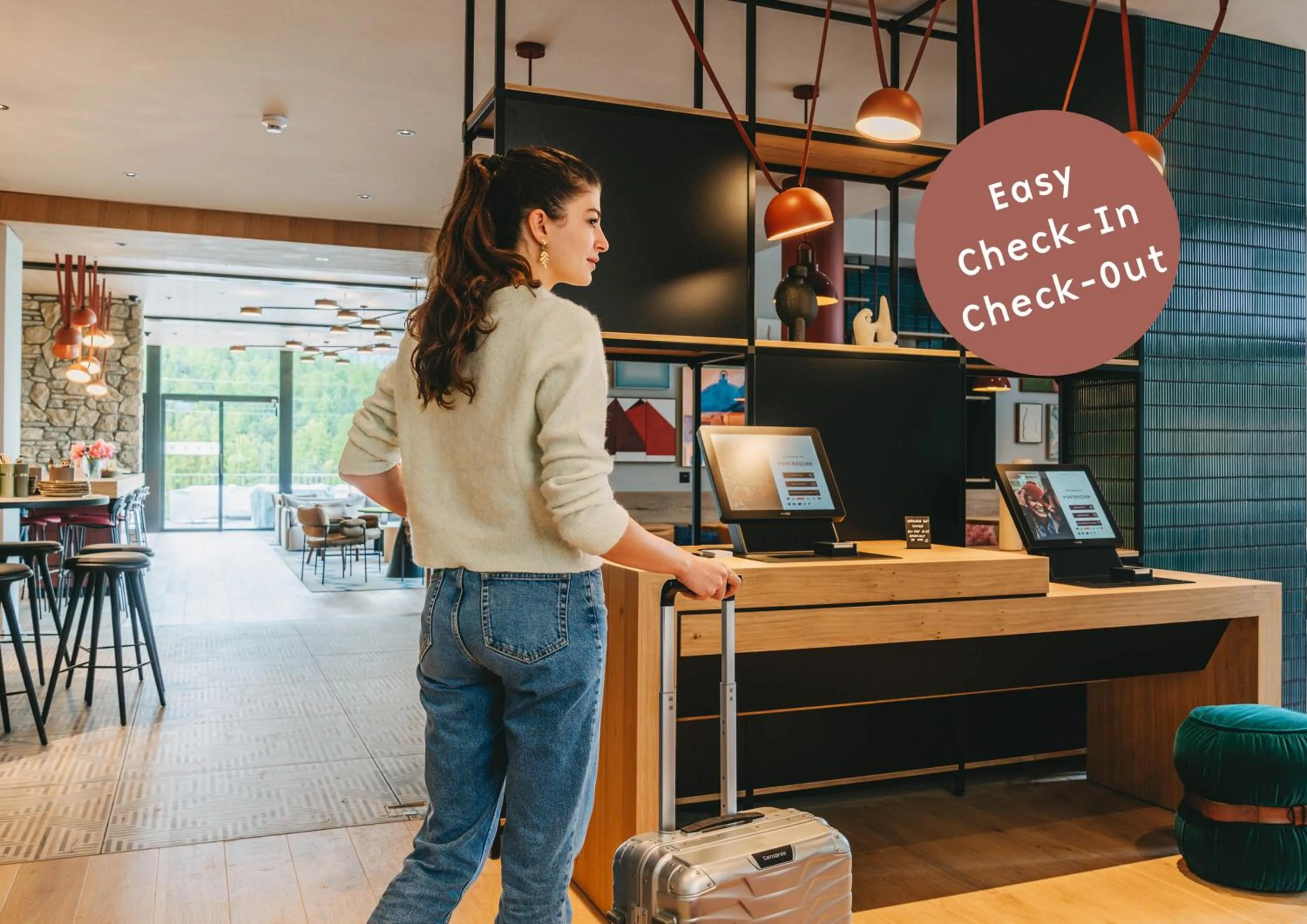 Lobby or reception in Sunstar Pontresina