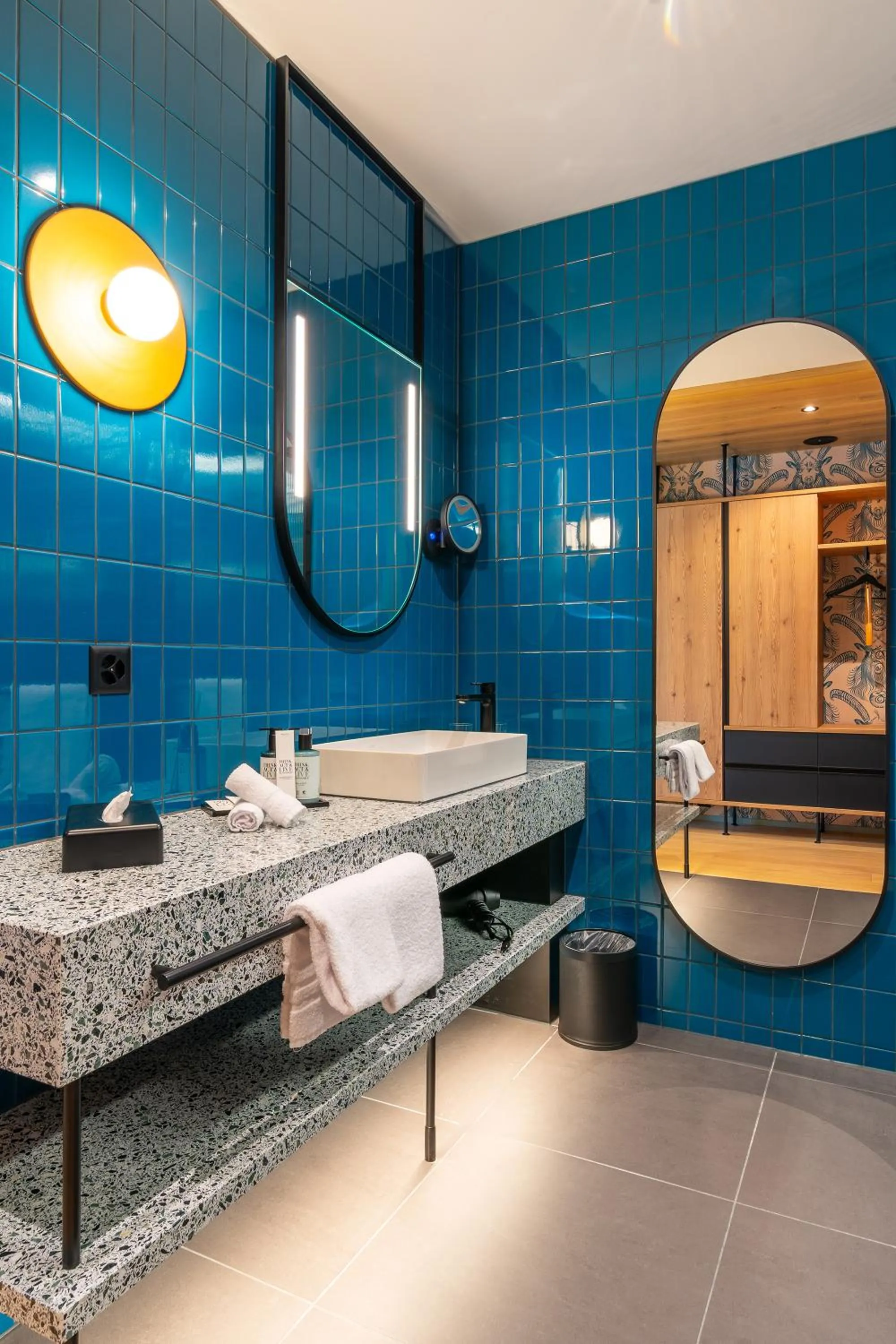 Bathroom in Sunstar Pontresina