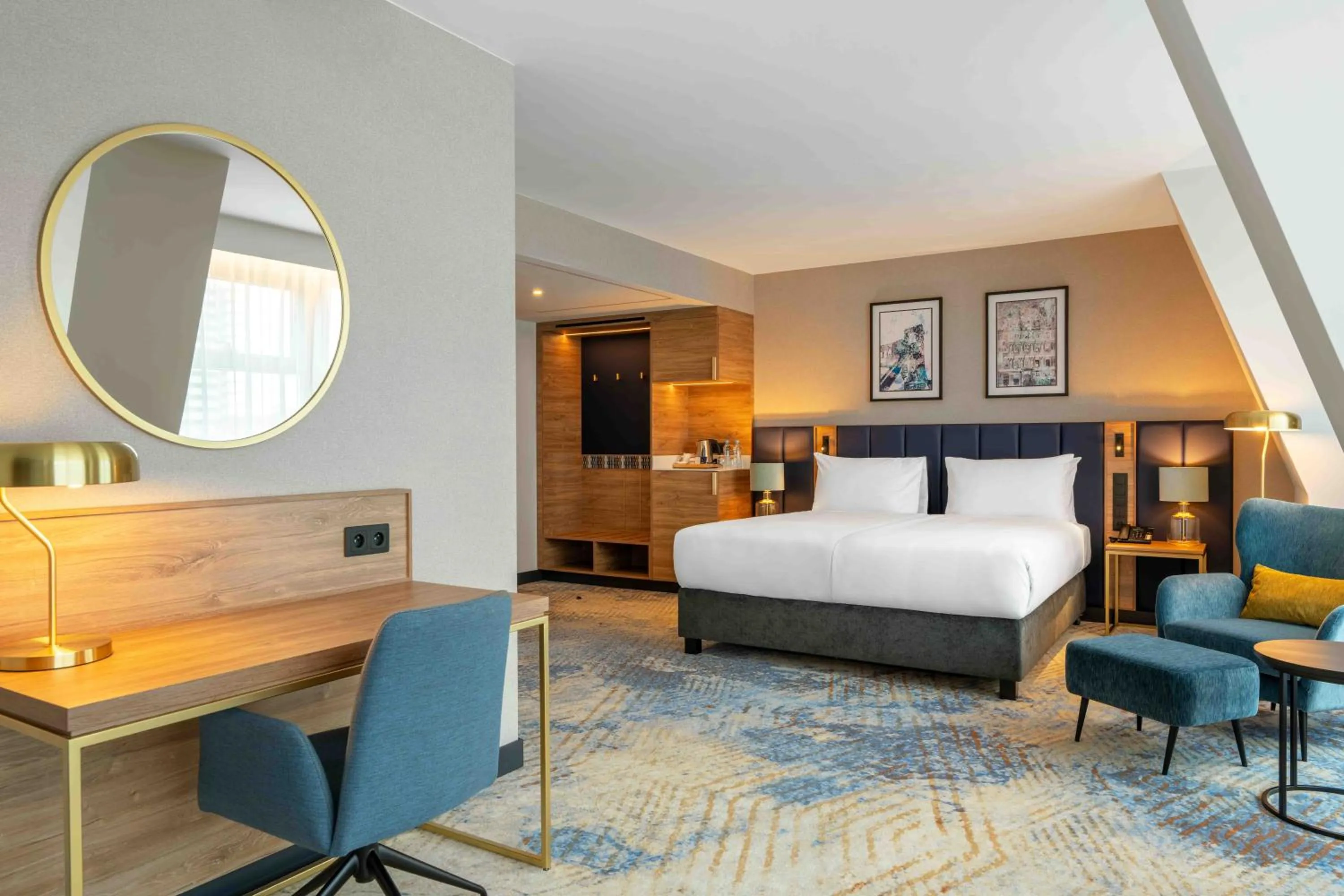 Bed in Wyndham Wroclaw Old Town