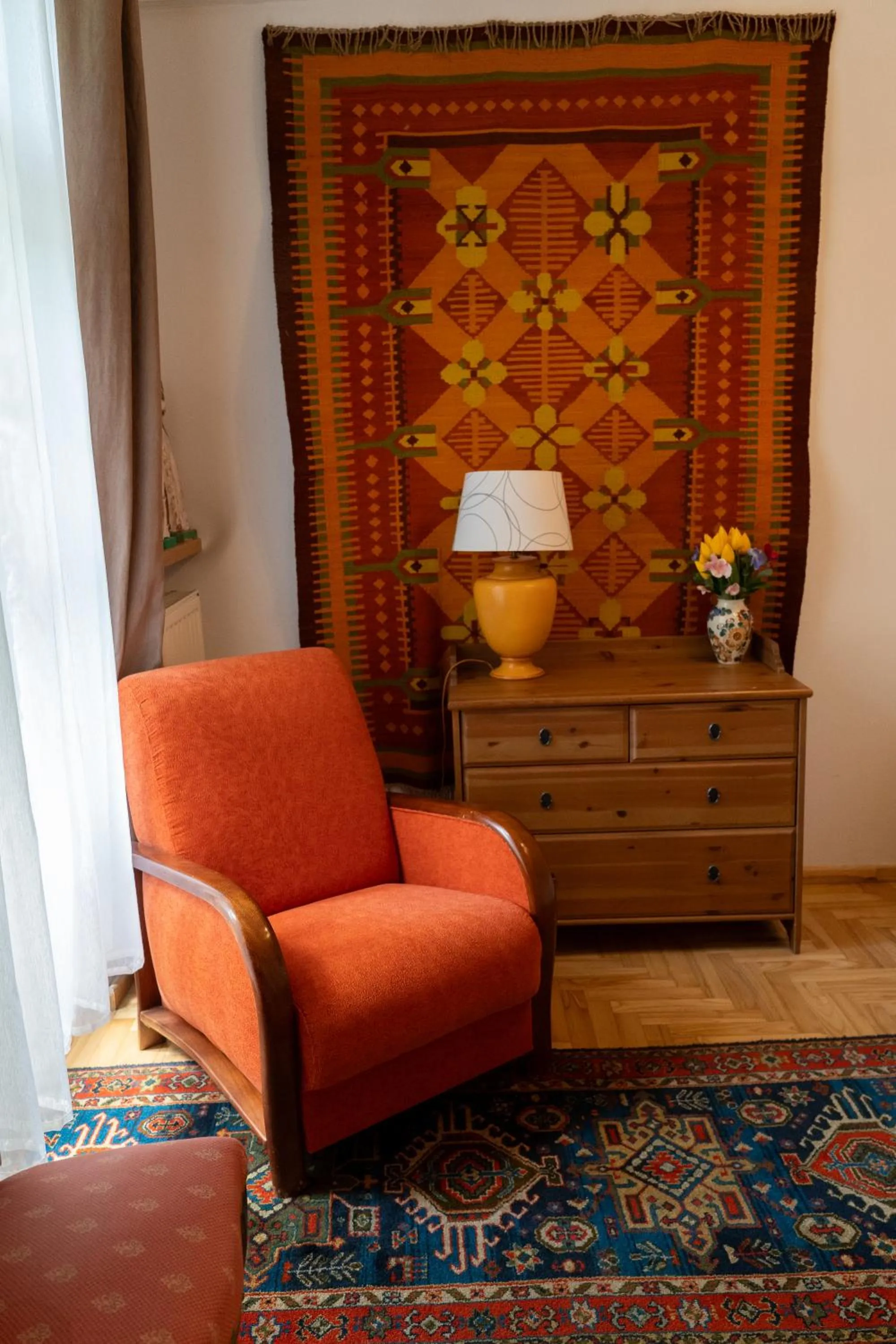 Seating area in Kolory Guest House
