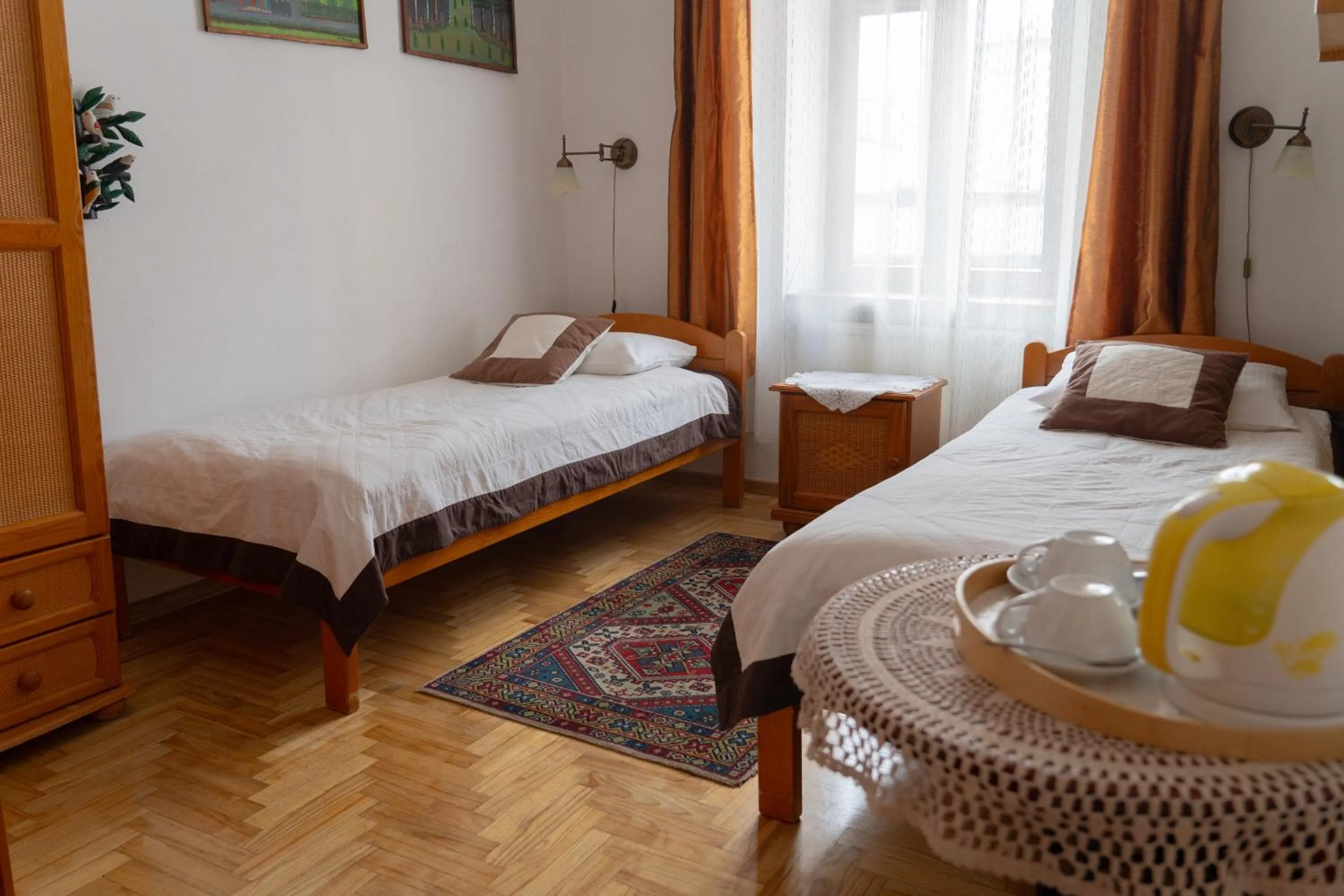 Bed in Kolory Guest House