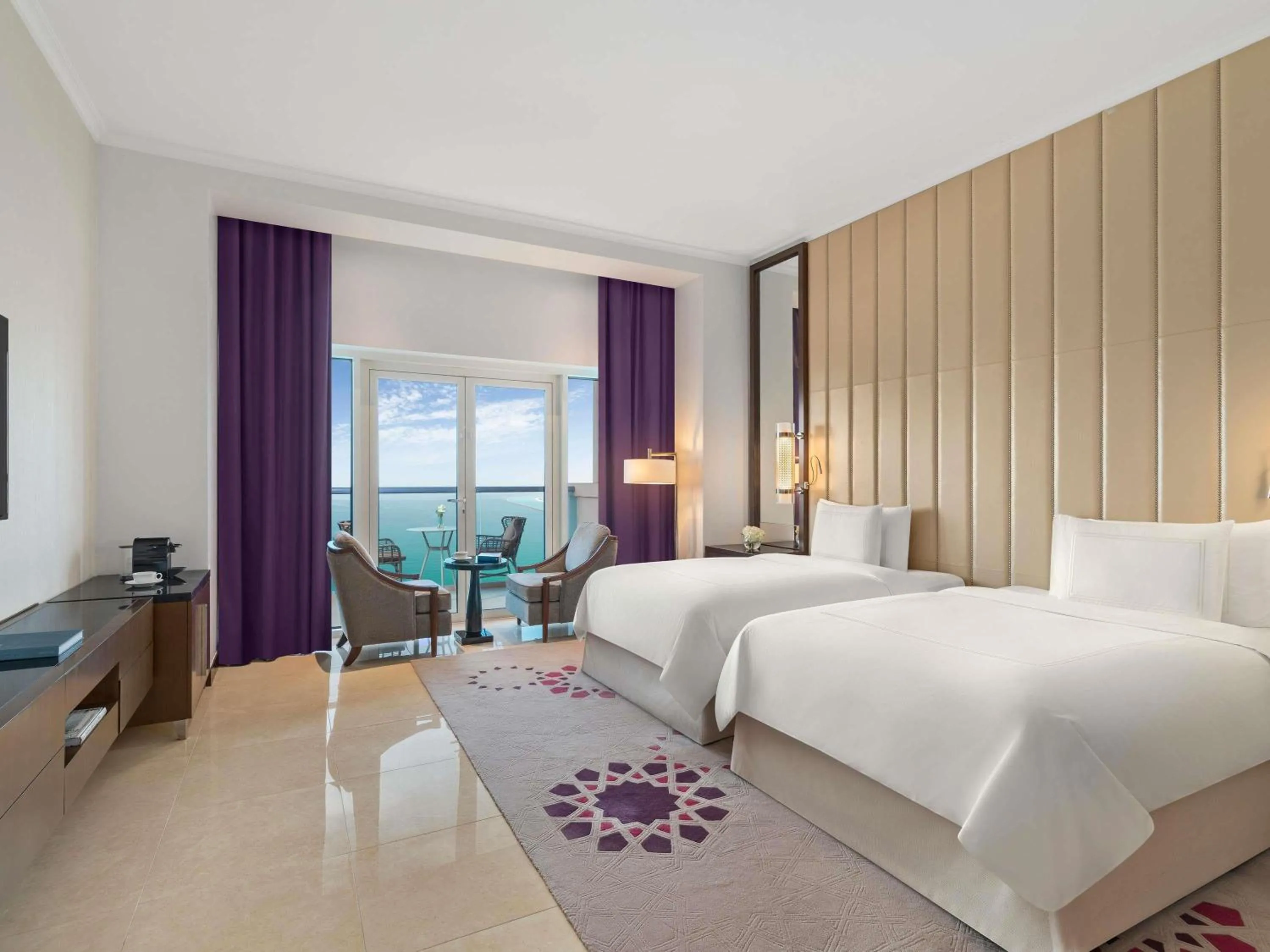 Premium Room with Sea View and Balcony in Rixos Marina Abu Dhabi