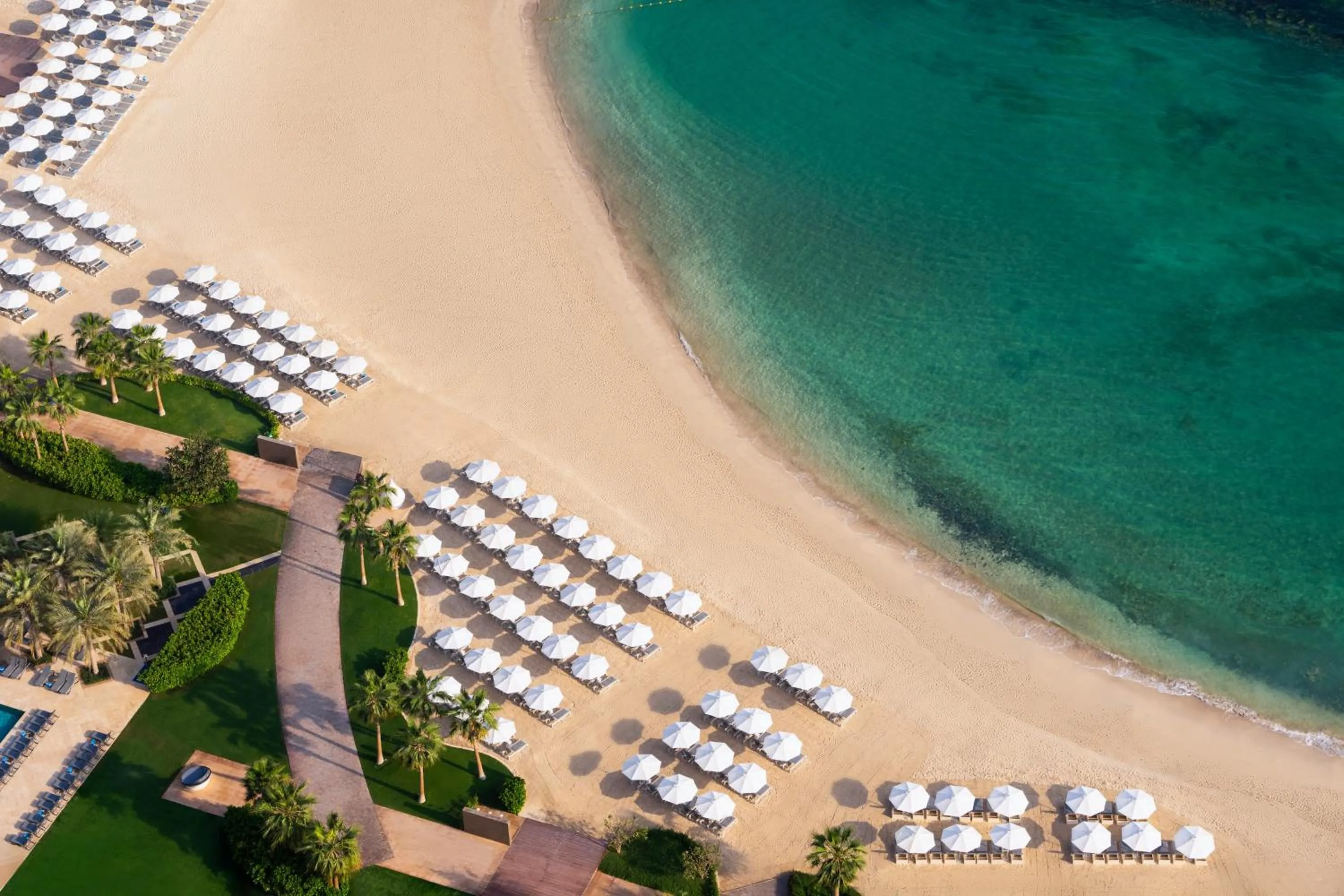 Beach in Rixos Marina Abu Dhabi