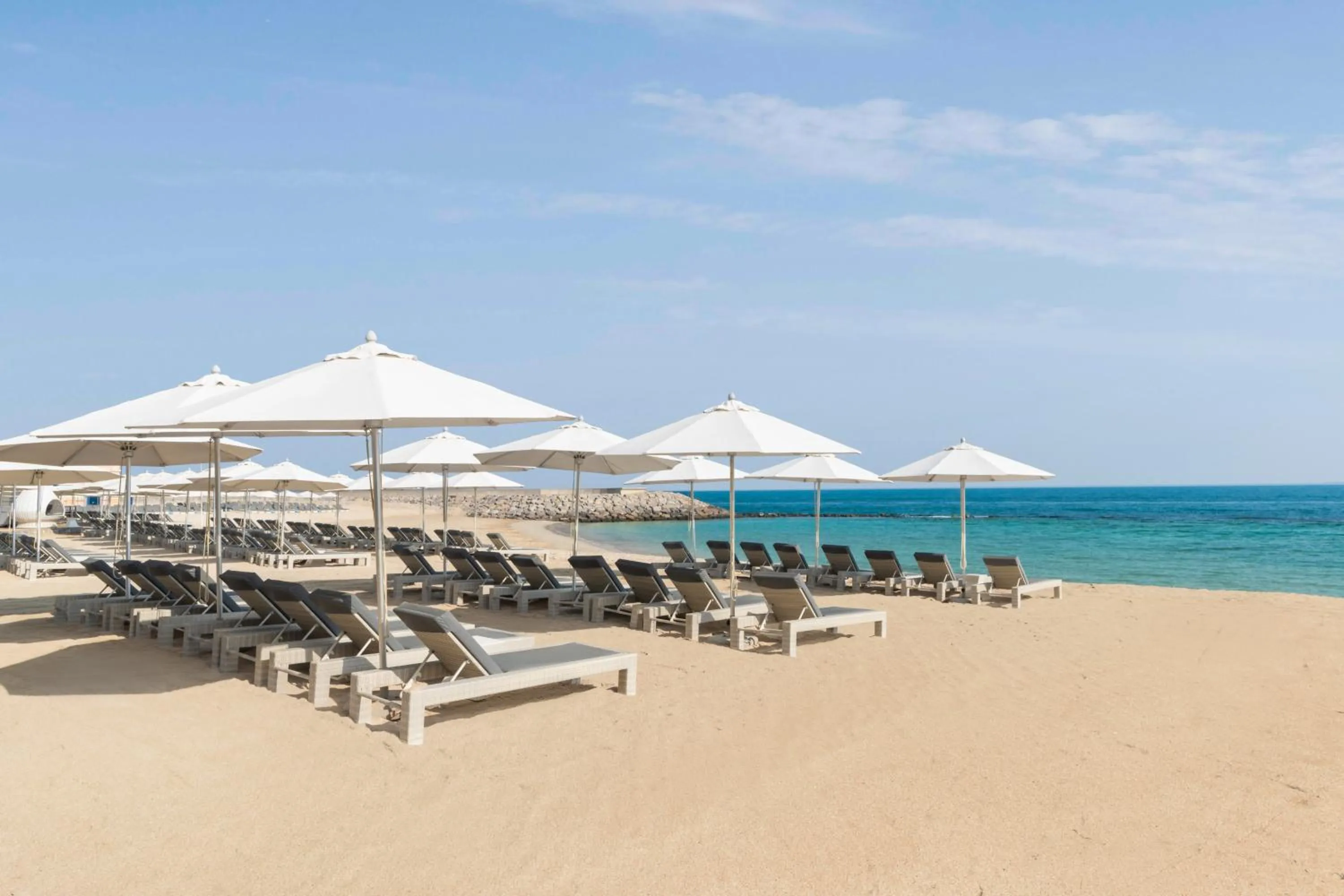 Beach in Rixos Marina Abu Dhabi