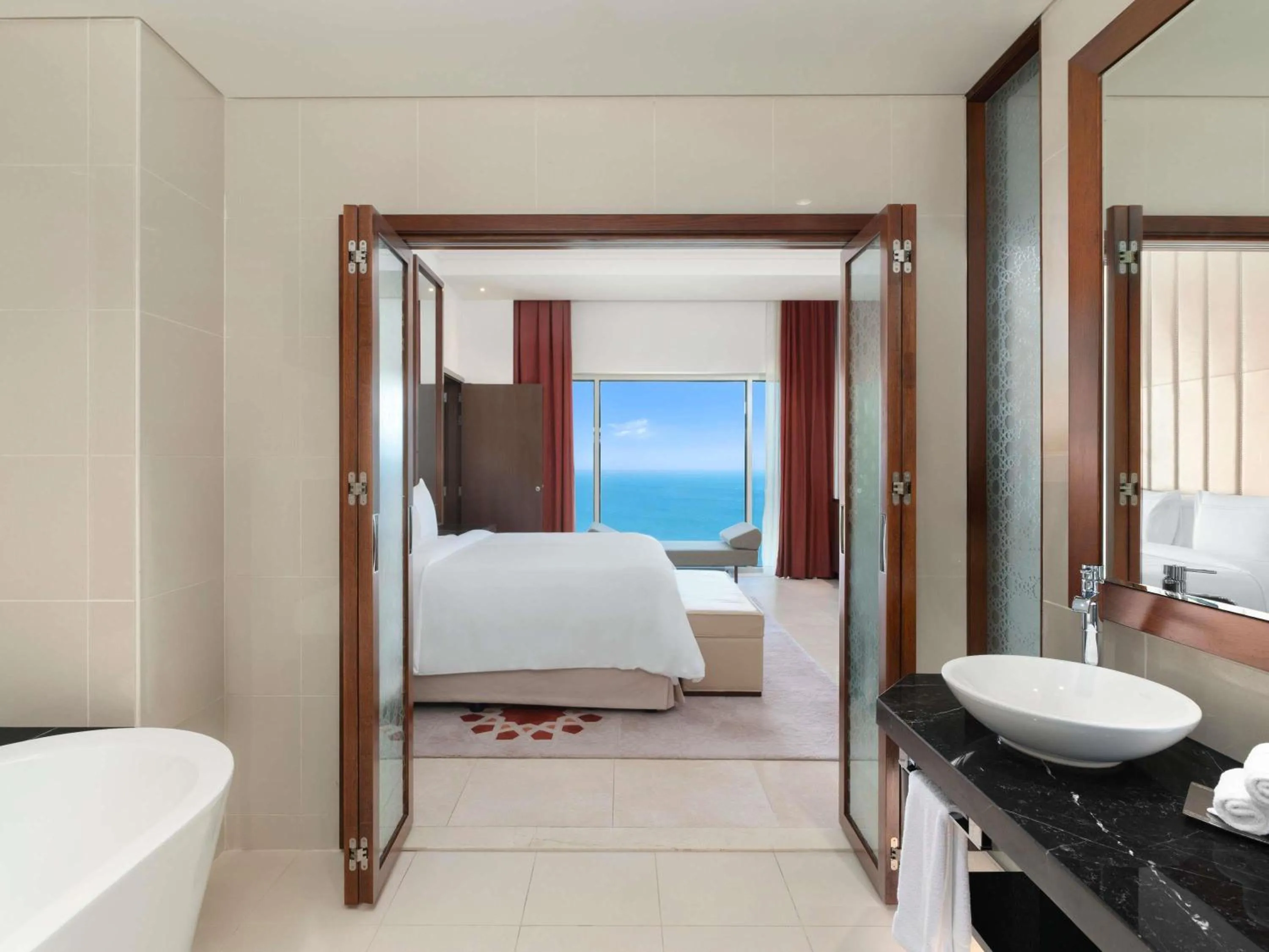 Bedroom, Bed in Rixos Marina Abu Dhabi