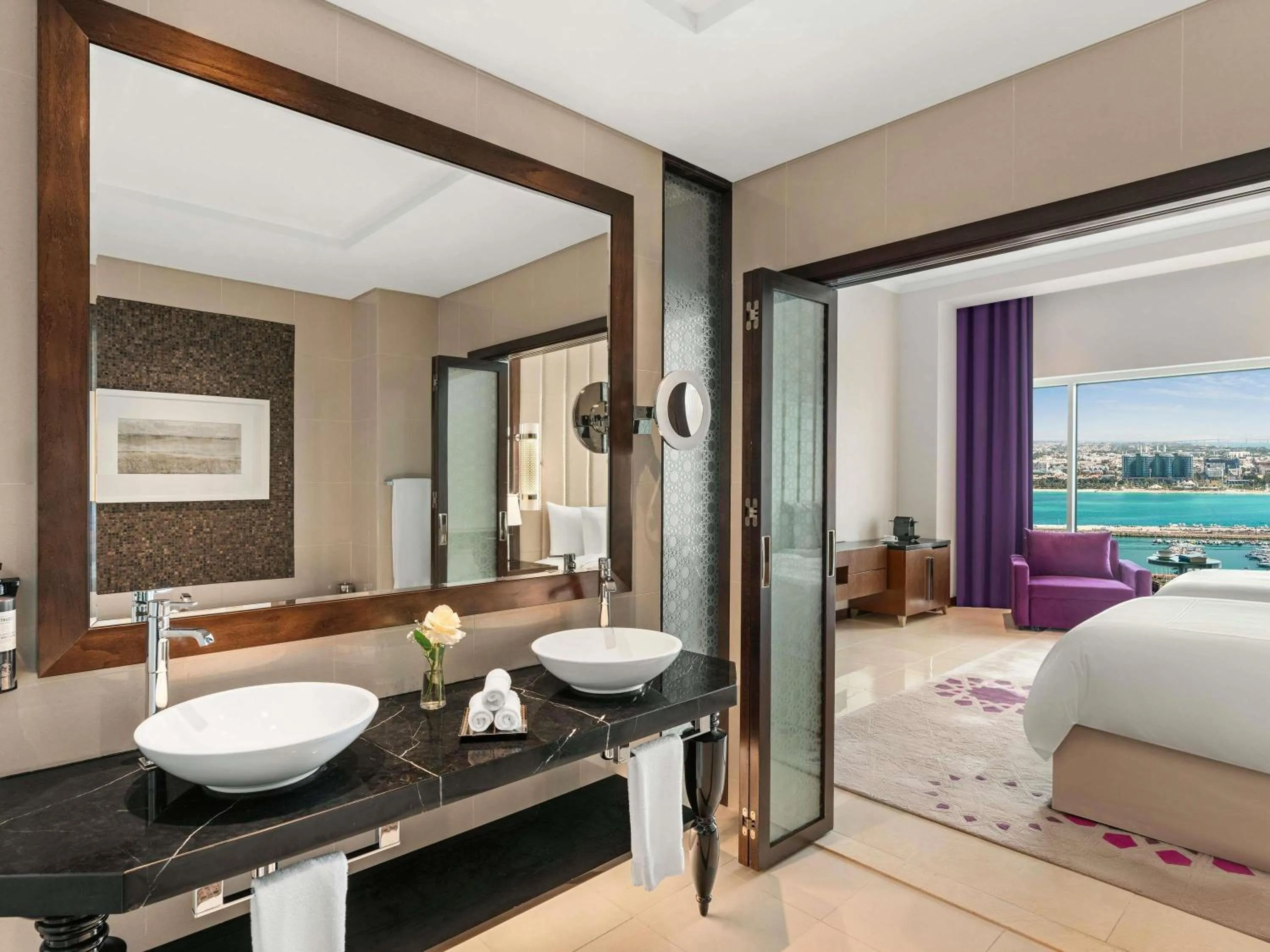 Bedroom, Bed in Rixos Marina Abu Dhabi