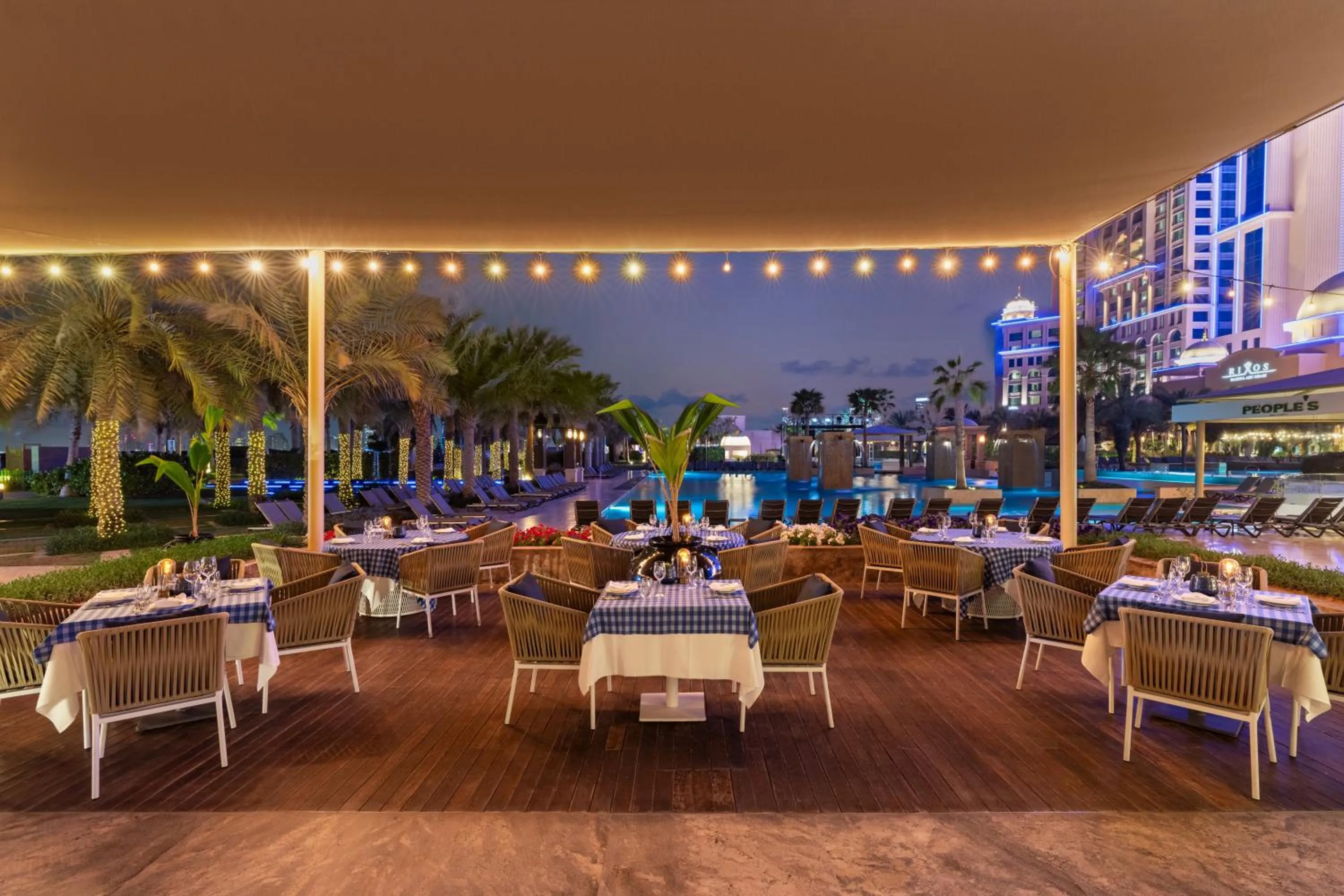Restaurant/places to eat in Rixos Marina Abu Dhabi