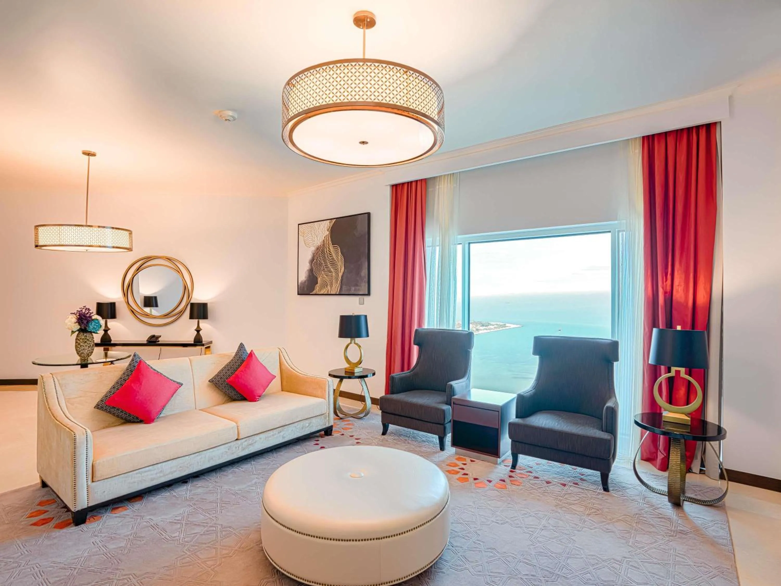 Bedroom in Rixos Marina Abu Dhabi