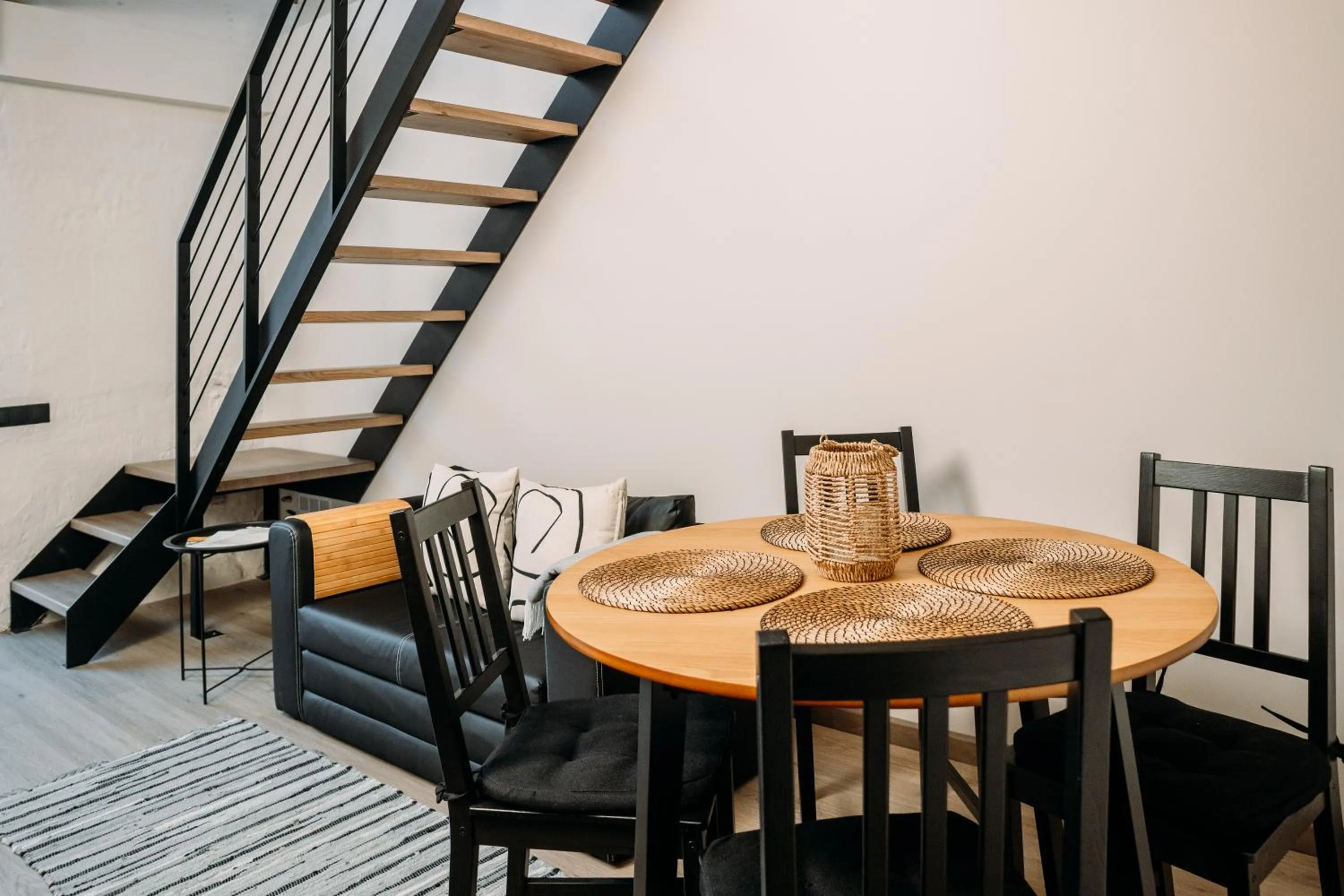 Living room in ZUŠU KLĒTS