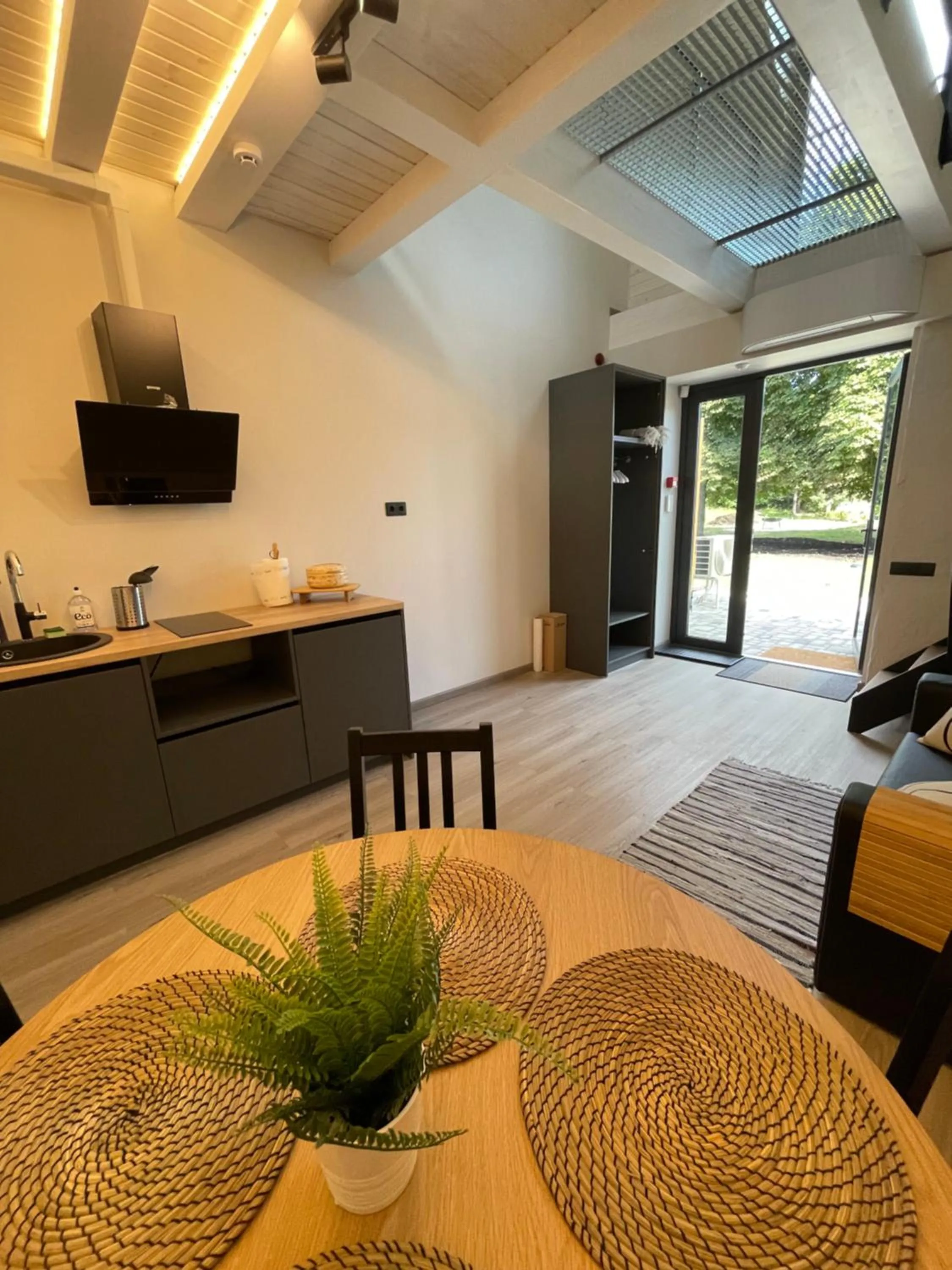 Living room in ZUŠU KLĒTS