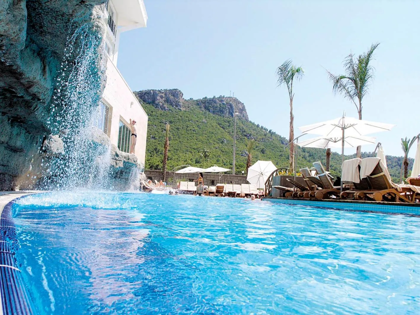 Swimming pool in Meder Resort Hotel - Ultra All Inclusive