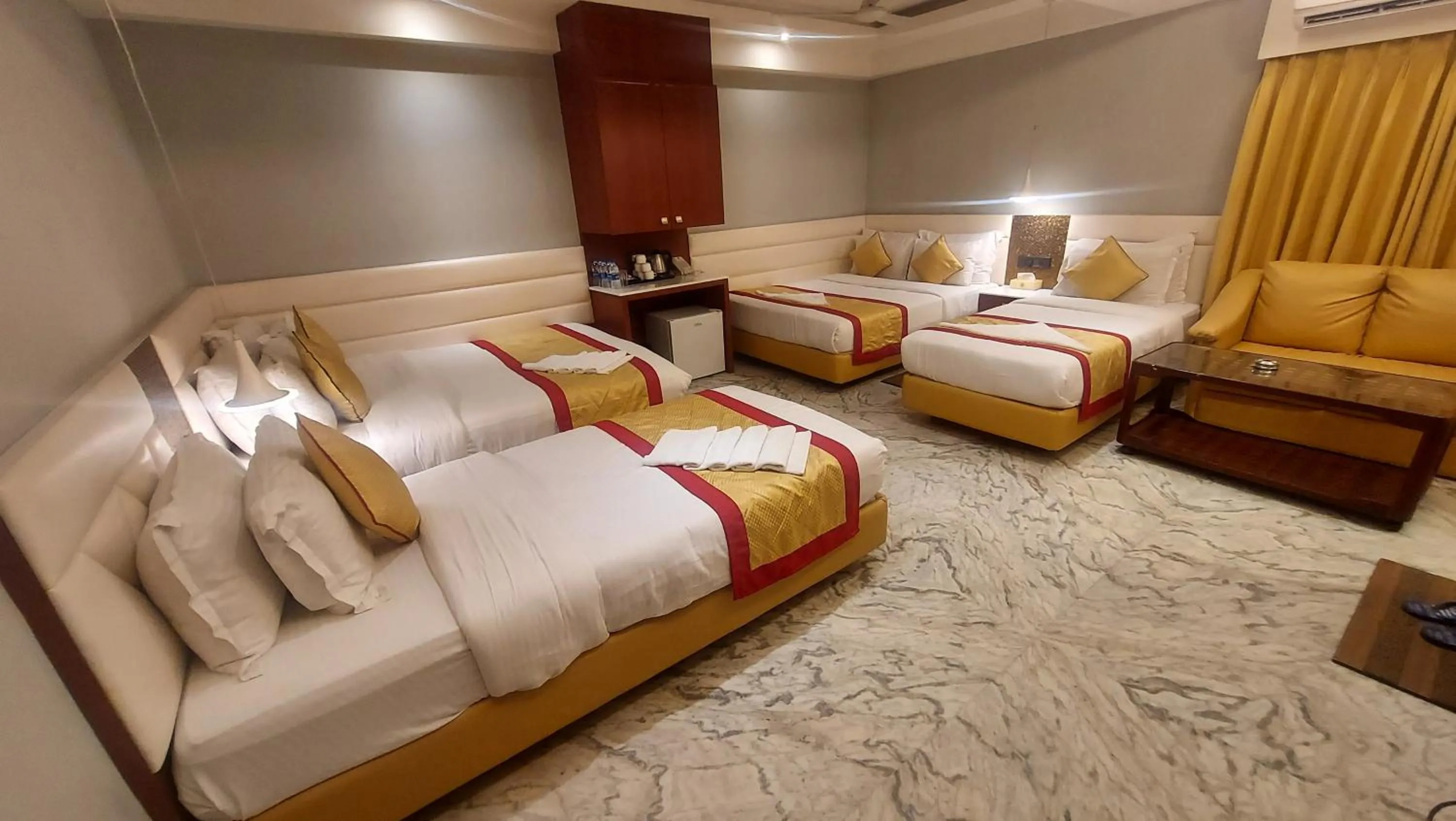 Photo of the whole room, Bed in Hotel Manila