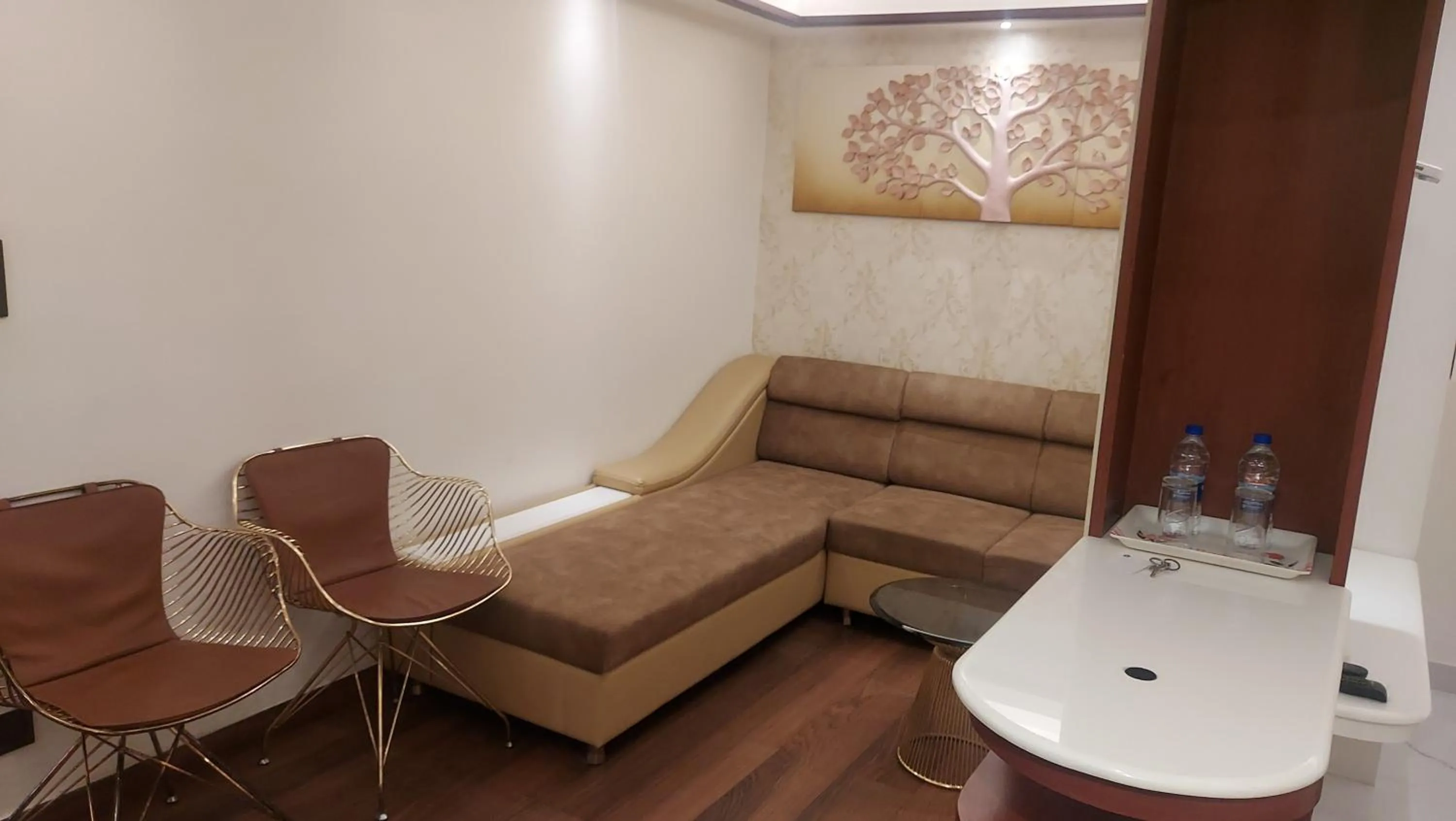 Living room in Hotel Manila