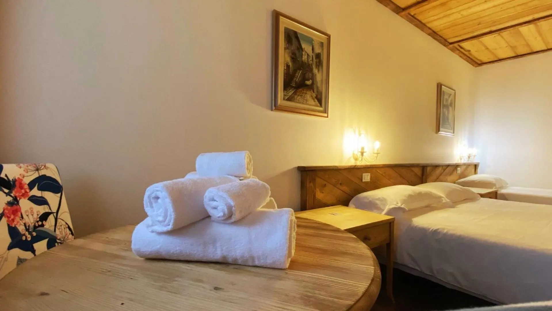 Bed in Locanda Al Cacciatore