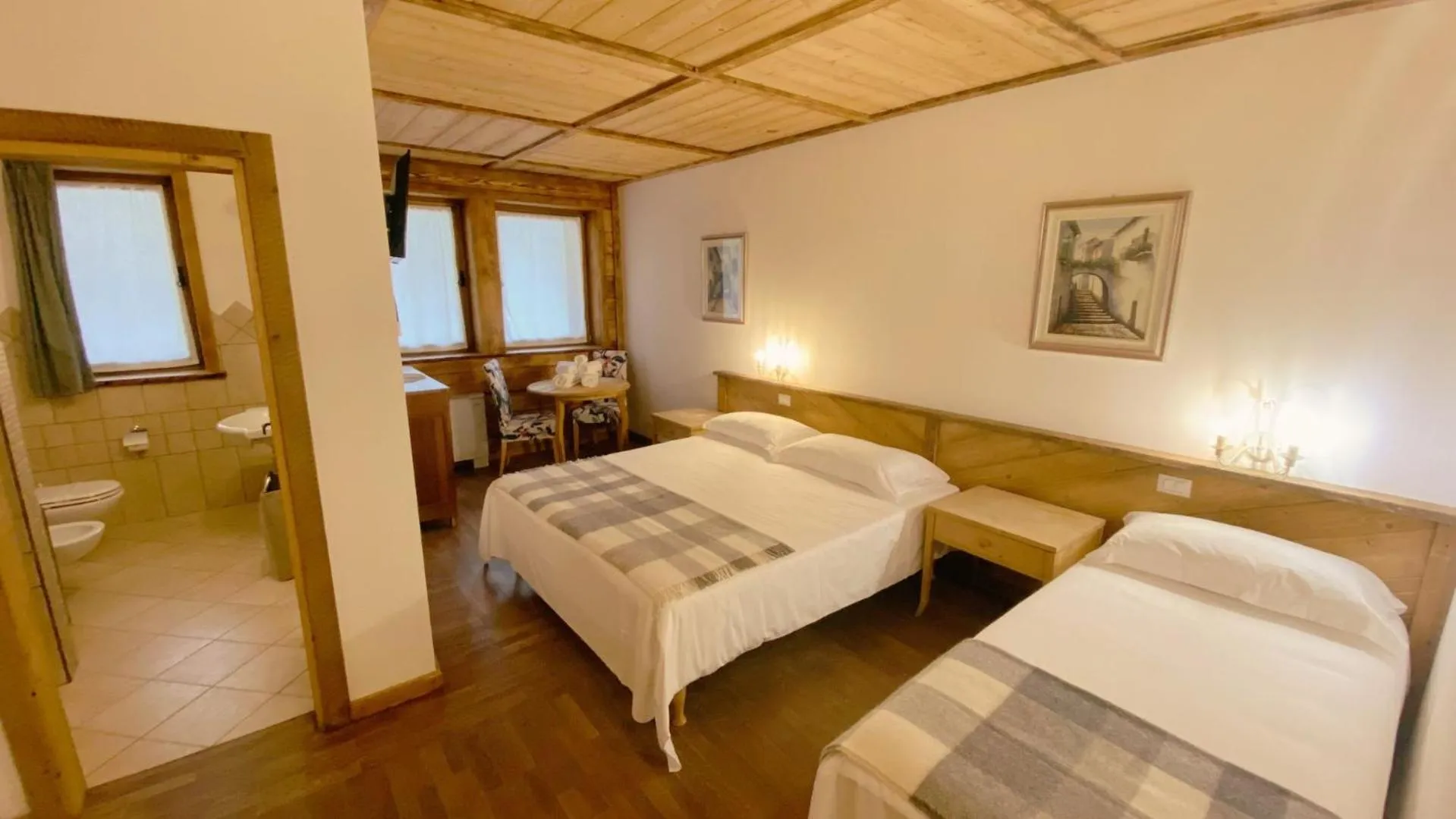 Bed in Locanda Al Cacciatore