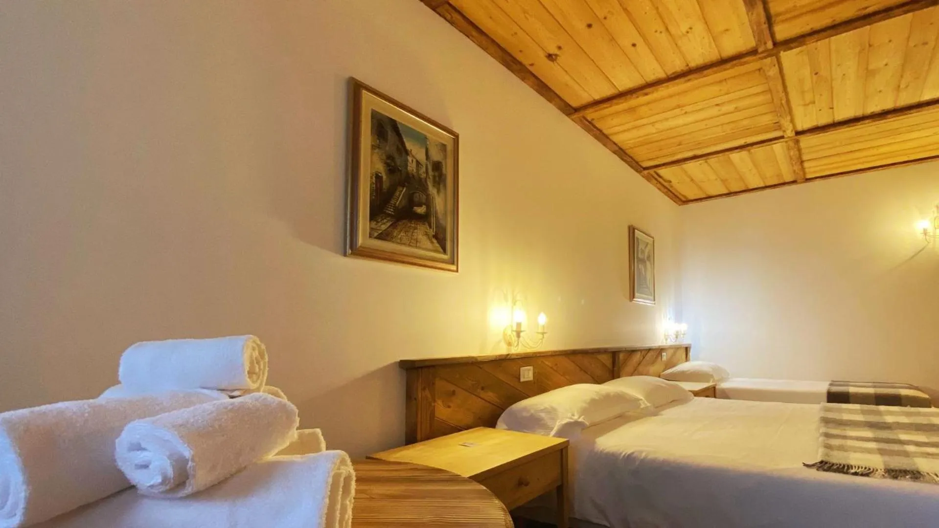 Bed in Locanda Al Cacciatore