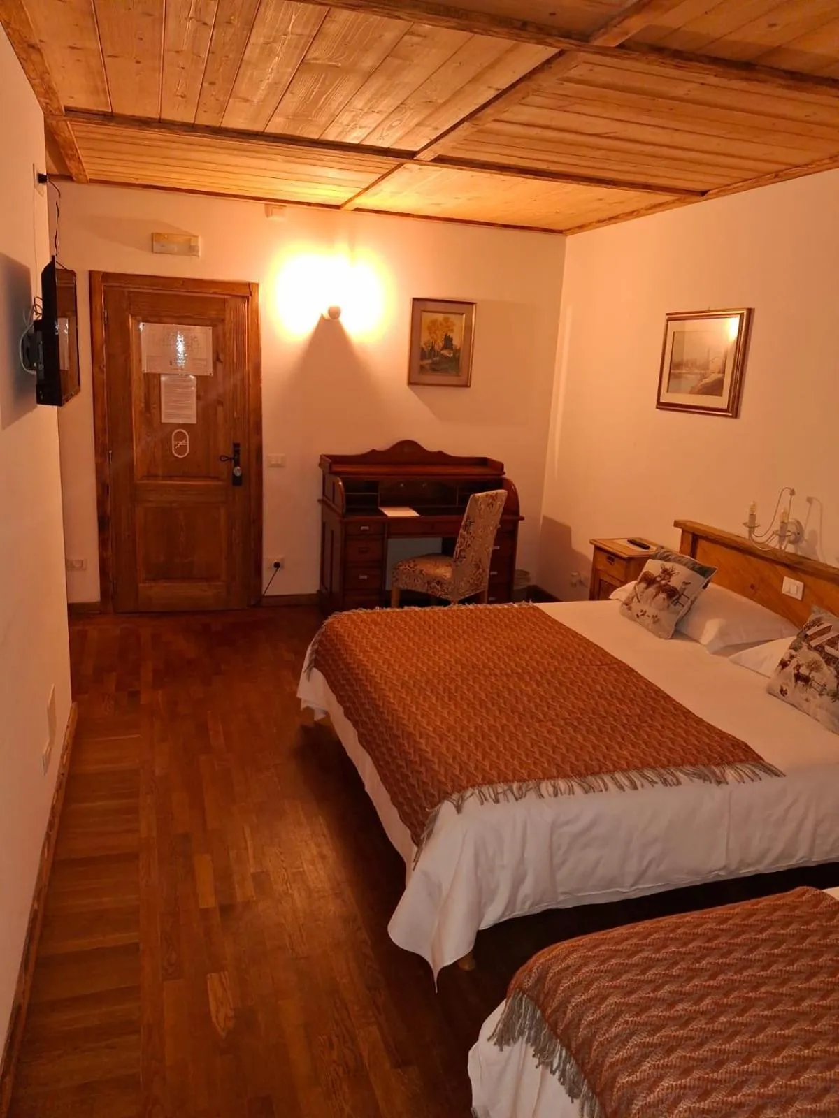 Bed in Locanda Al Cacciatore