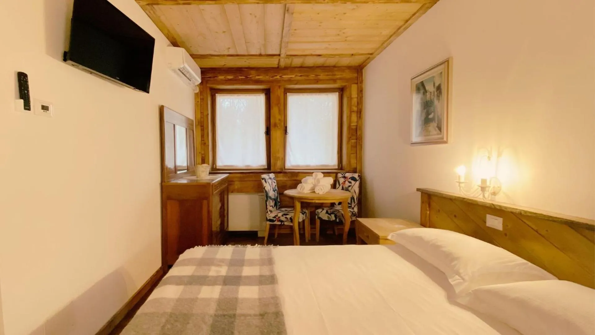 Bed in Locanda Al Cacciatore