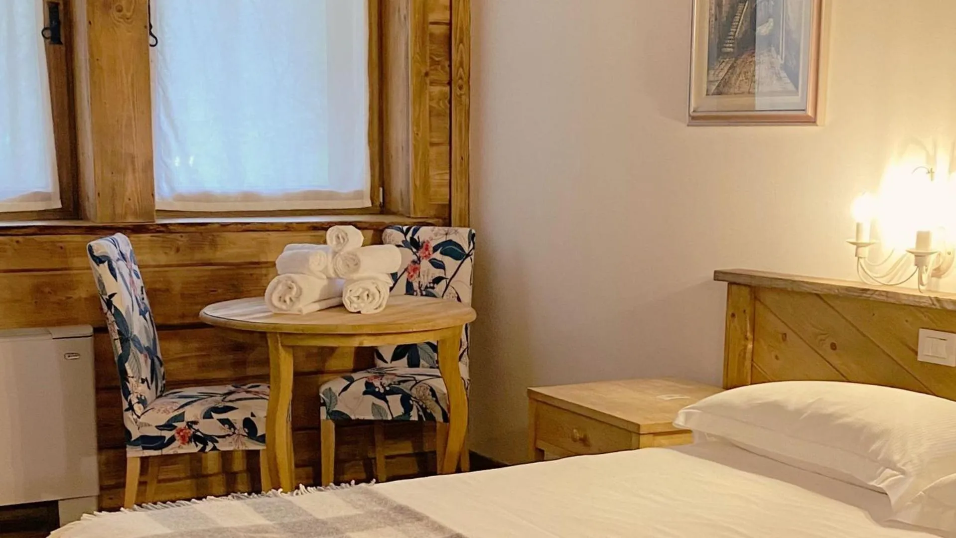 Bed in Locanda Al Cacciatore