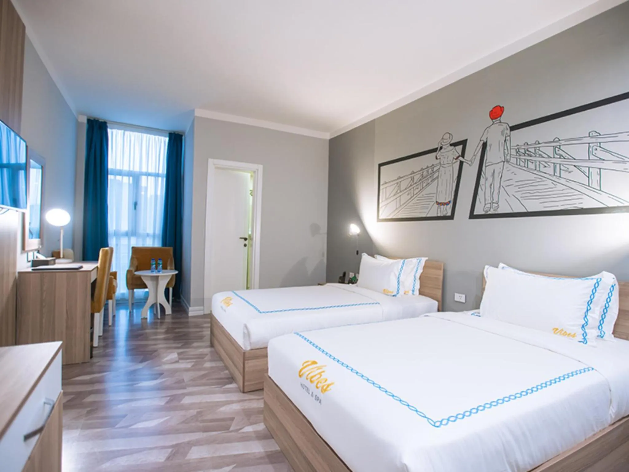 Property building, Bed in Vibes Hotel and Spa
