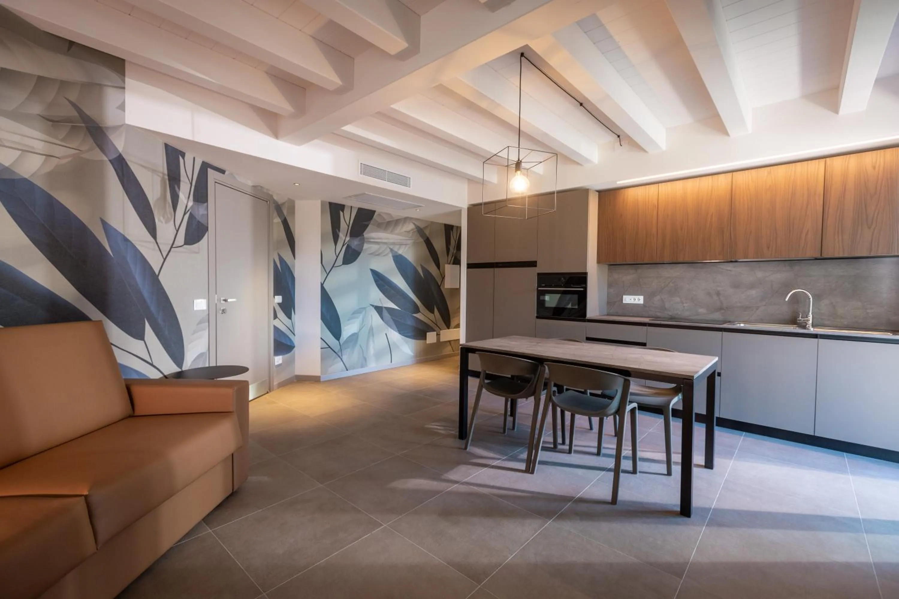 Kitchen or kitchenette in Residence Paradise