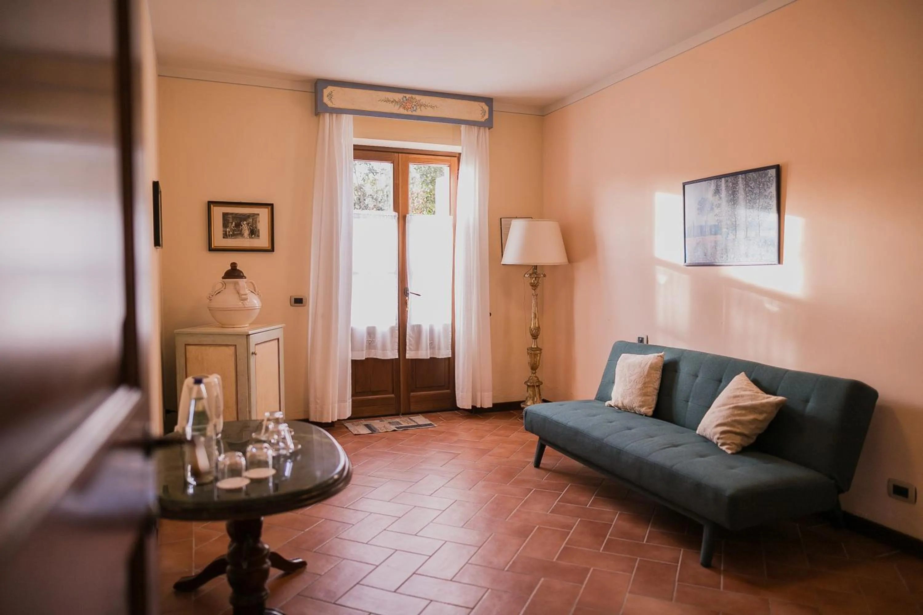 Living room in Borgo I Tre Baroni - Spa Suites & Resort