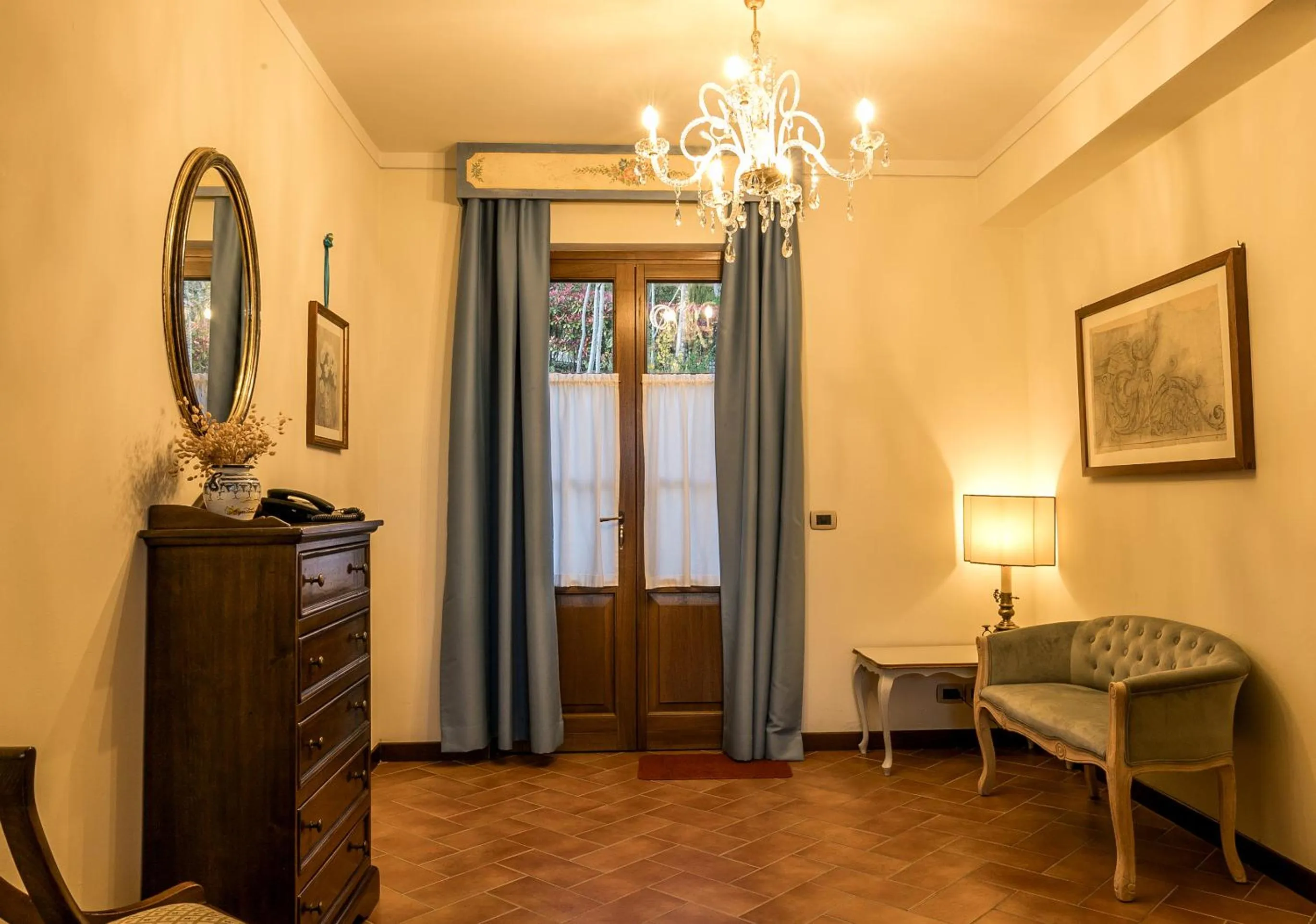 Living room in Borgo I Tre Baroni - Spa Suites & Resort