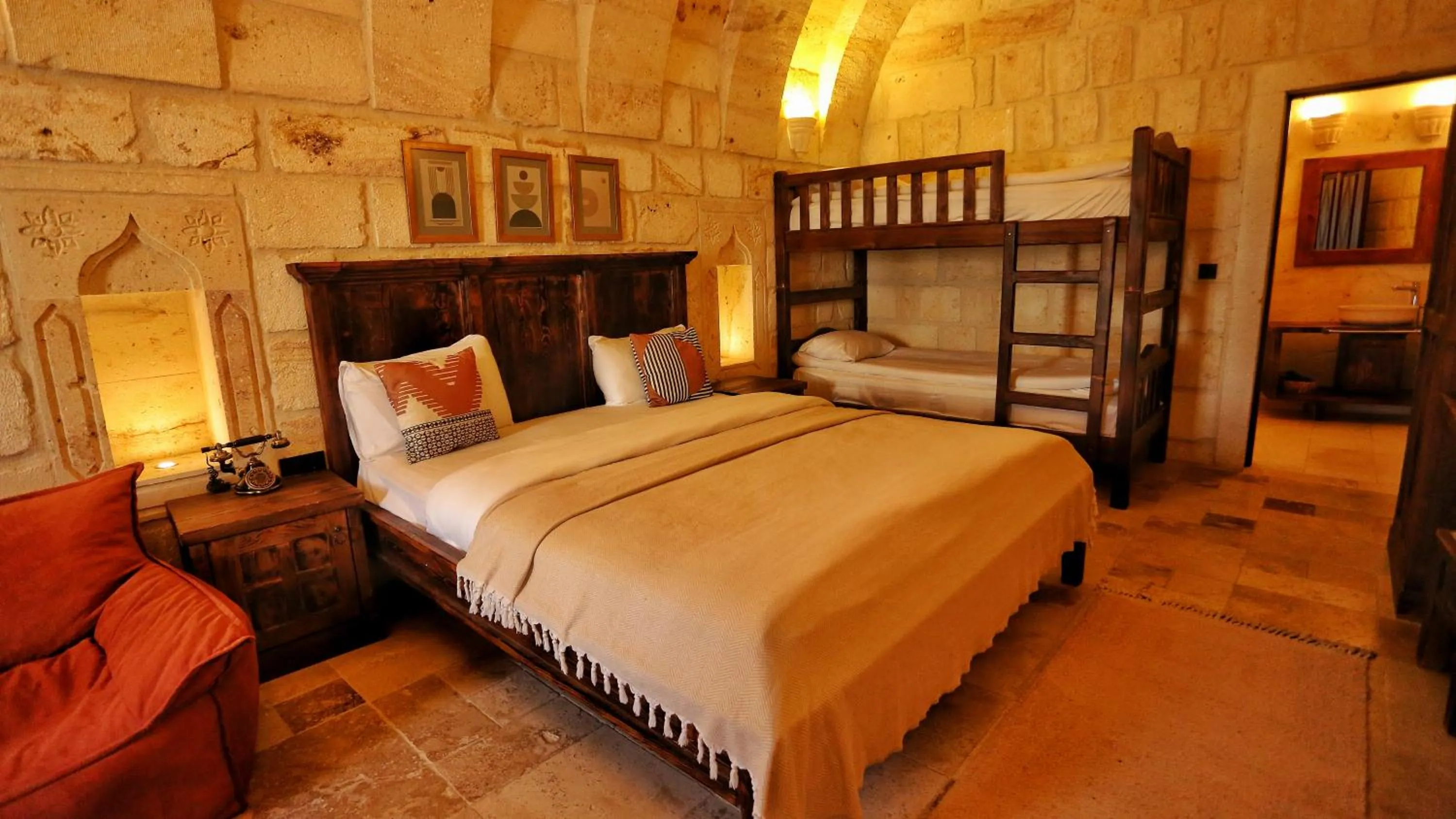 Bedroom, Bed in Nujel'm Cappadocia