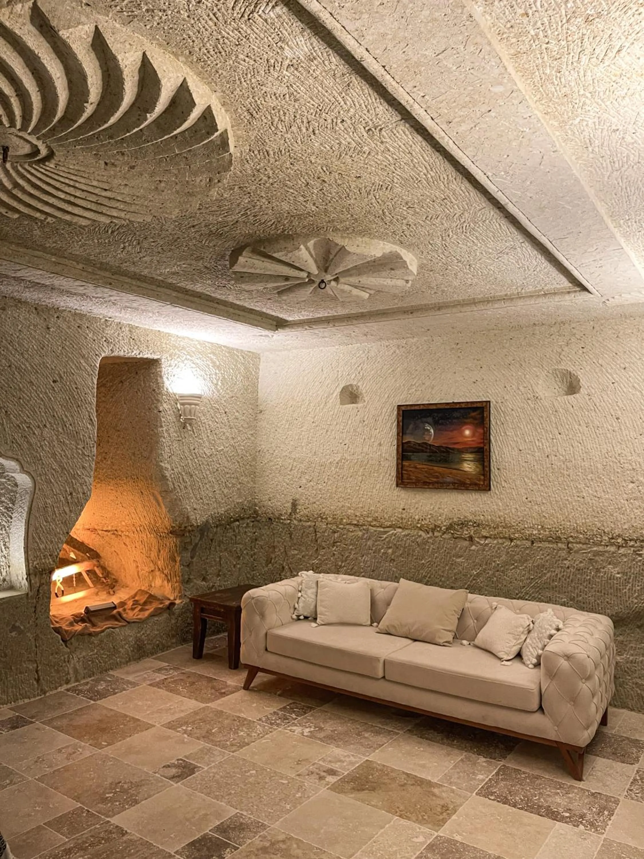 Seating area in Nujel'm Cappadocia