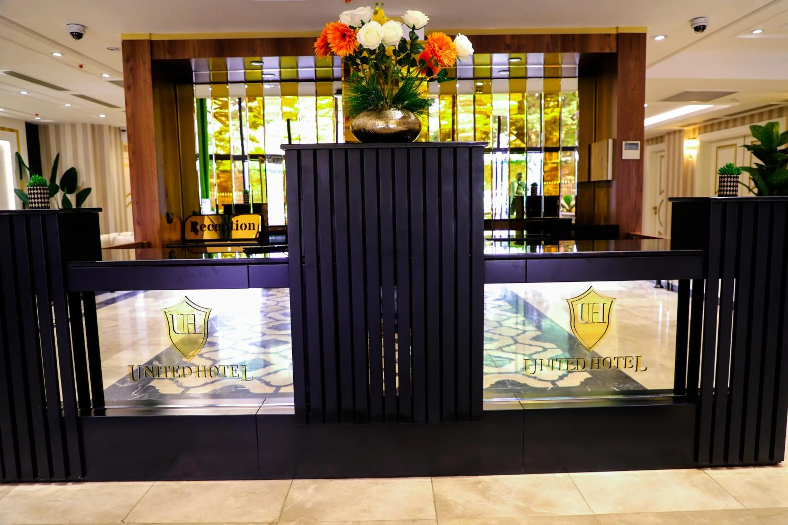 Lobby or reception in UNITED HOTEL INTERNATIONAL