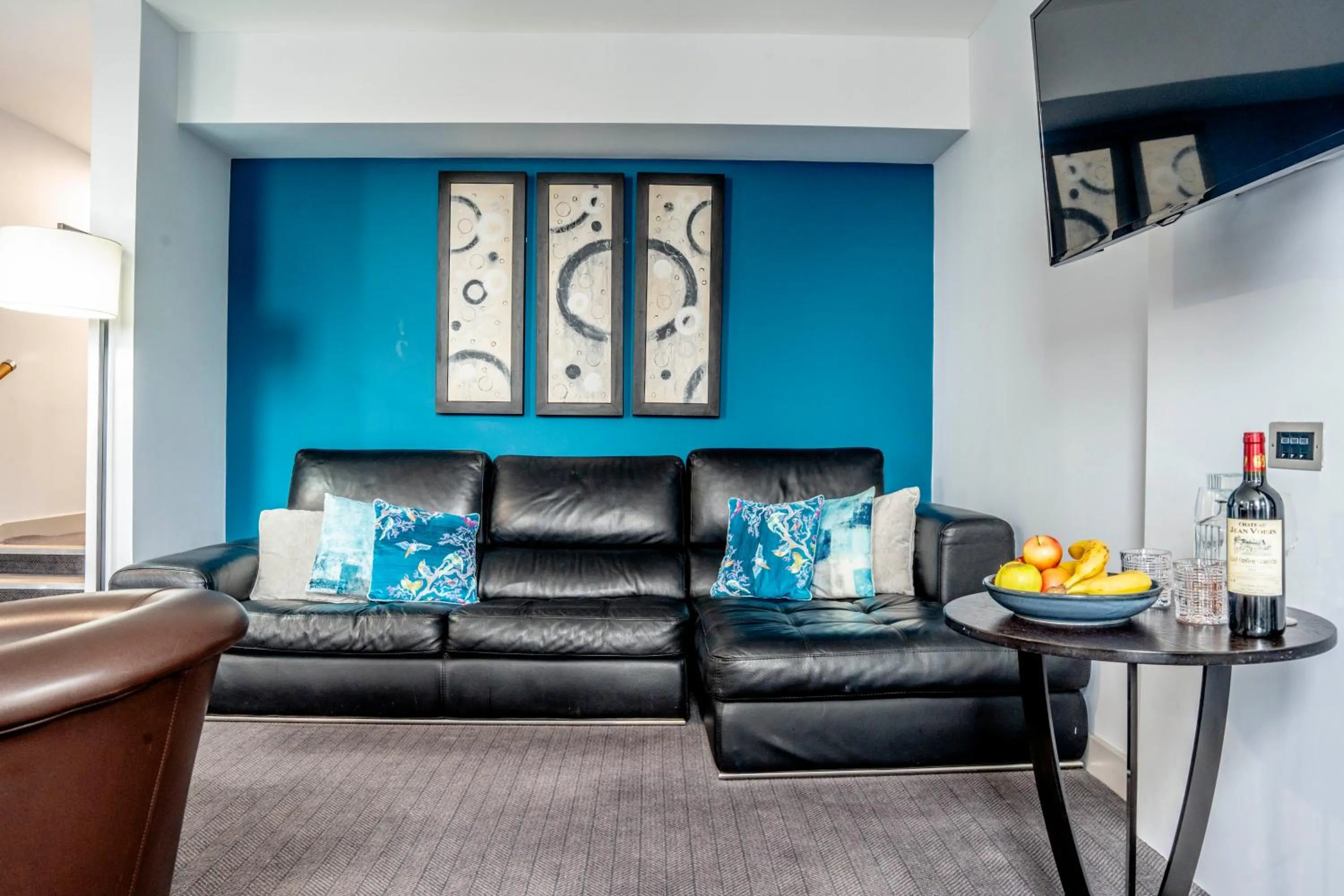 Seating area in Colessio