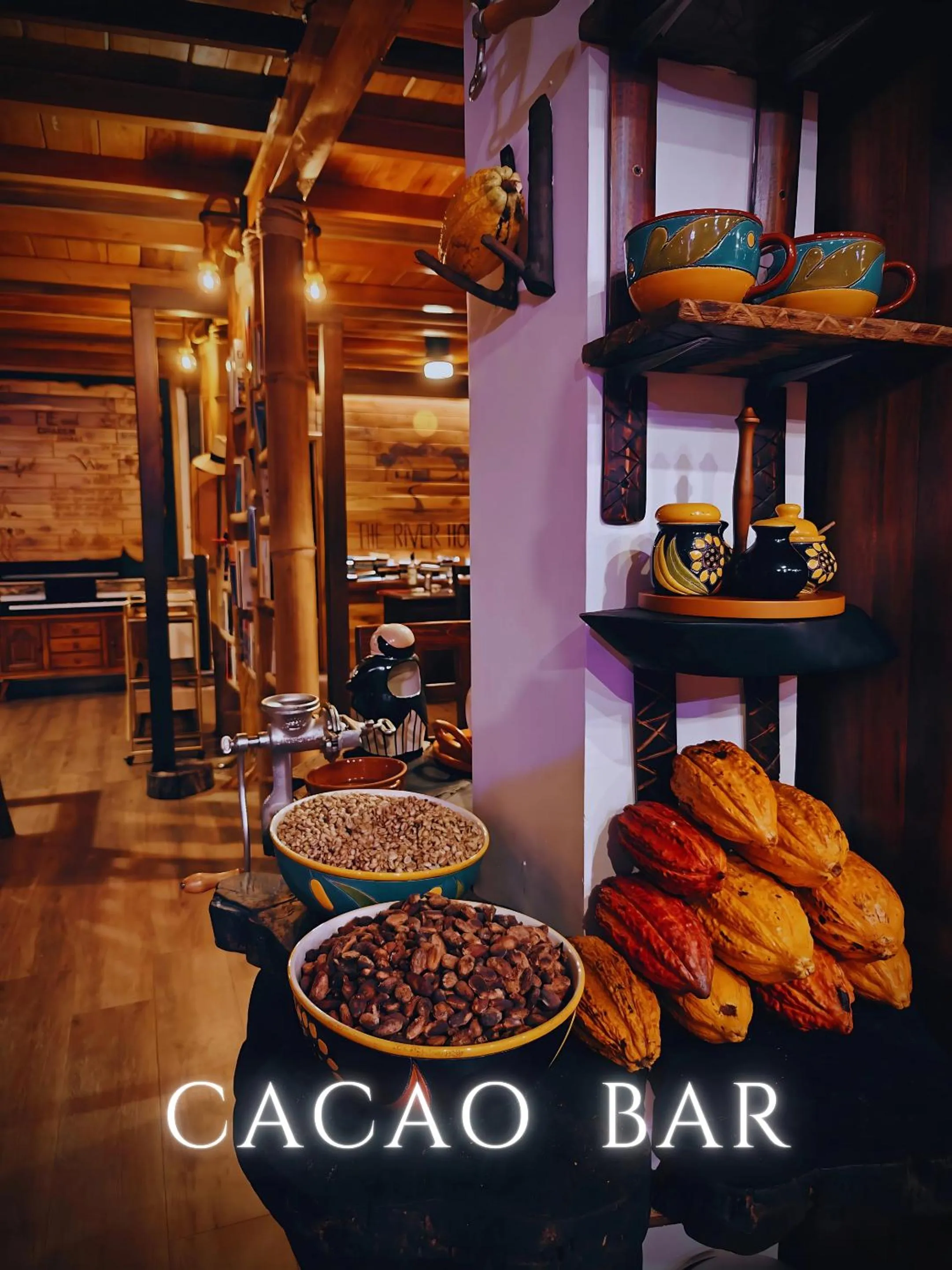 Lounge or bar in The River House - Upscale Lodge