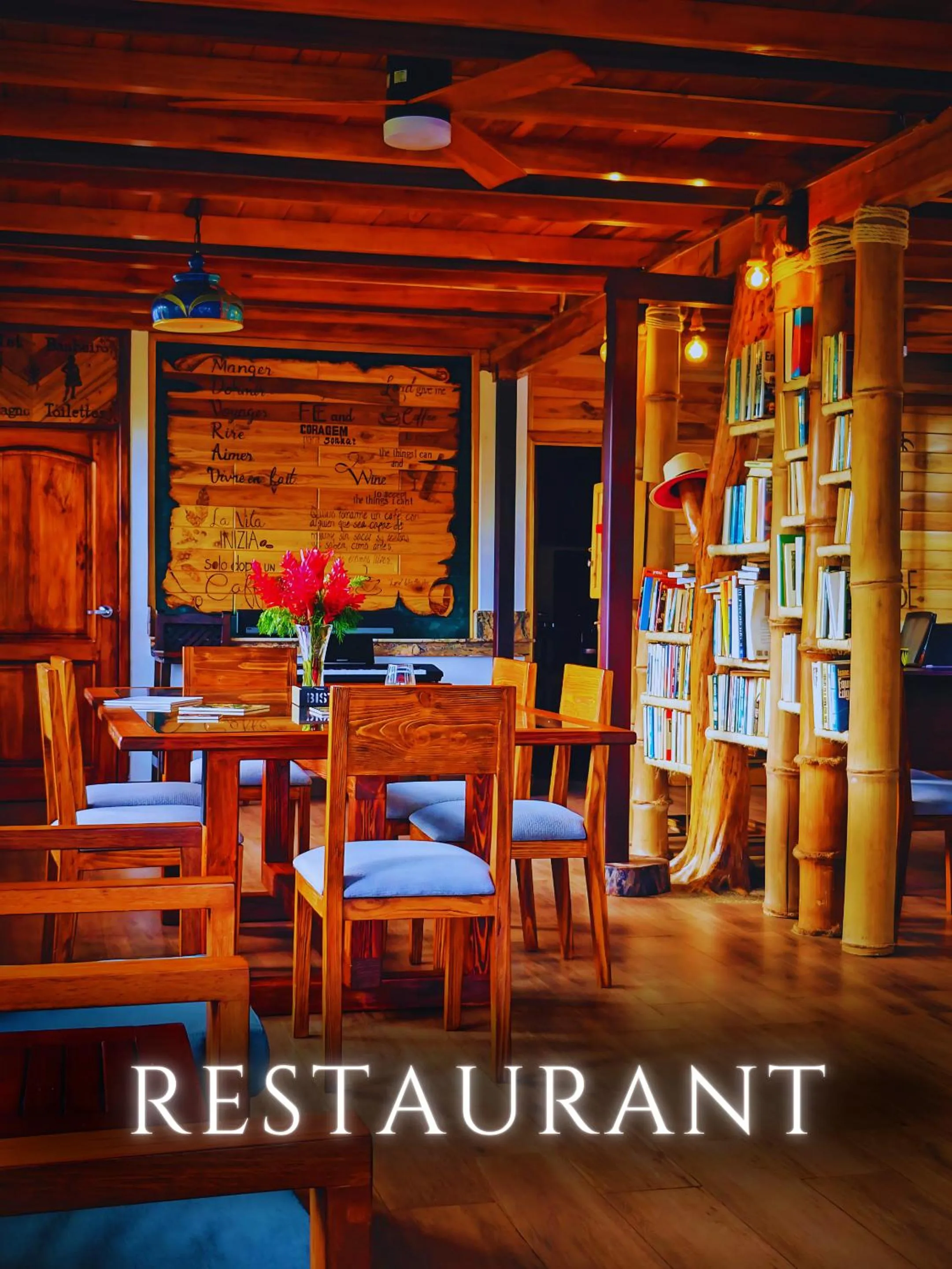 Restaurant/places to eat in The River House - Upscale Lodge