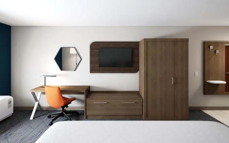 Bed in Holiday Inn Express & Suites Hawaiian Gardens by IHG