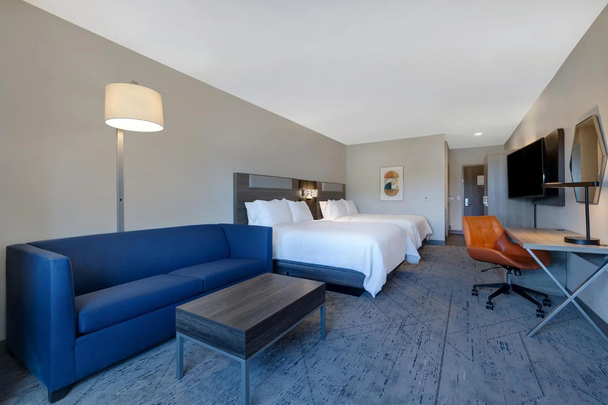 Photo of the whole room, Bed in Holiday Inn Express & Suites Ontario - Chino Hills by IHG
